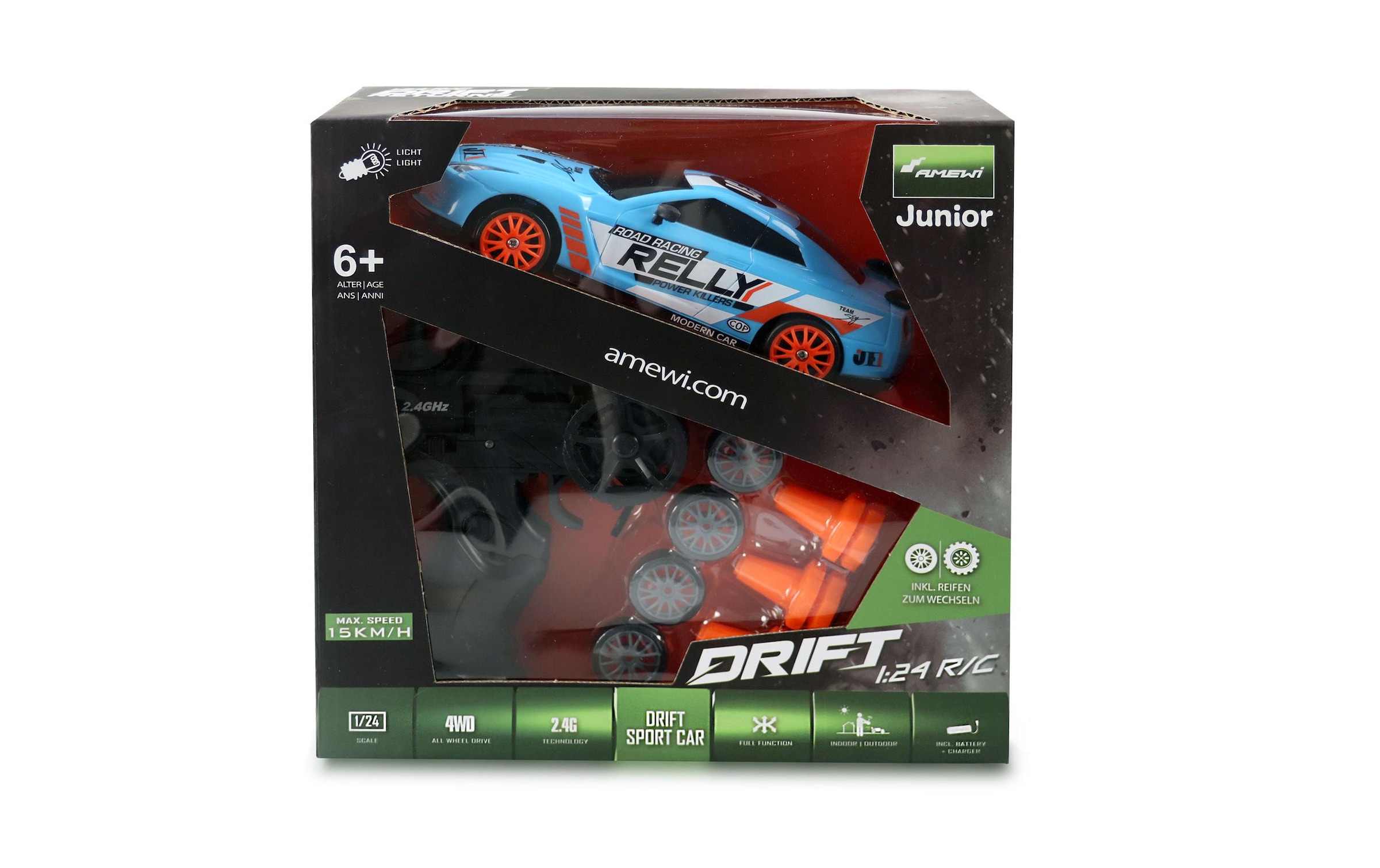 Amewi RC-Auto »Sport Car 4WD Blau,«