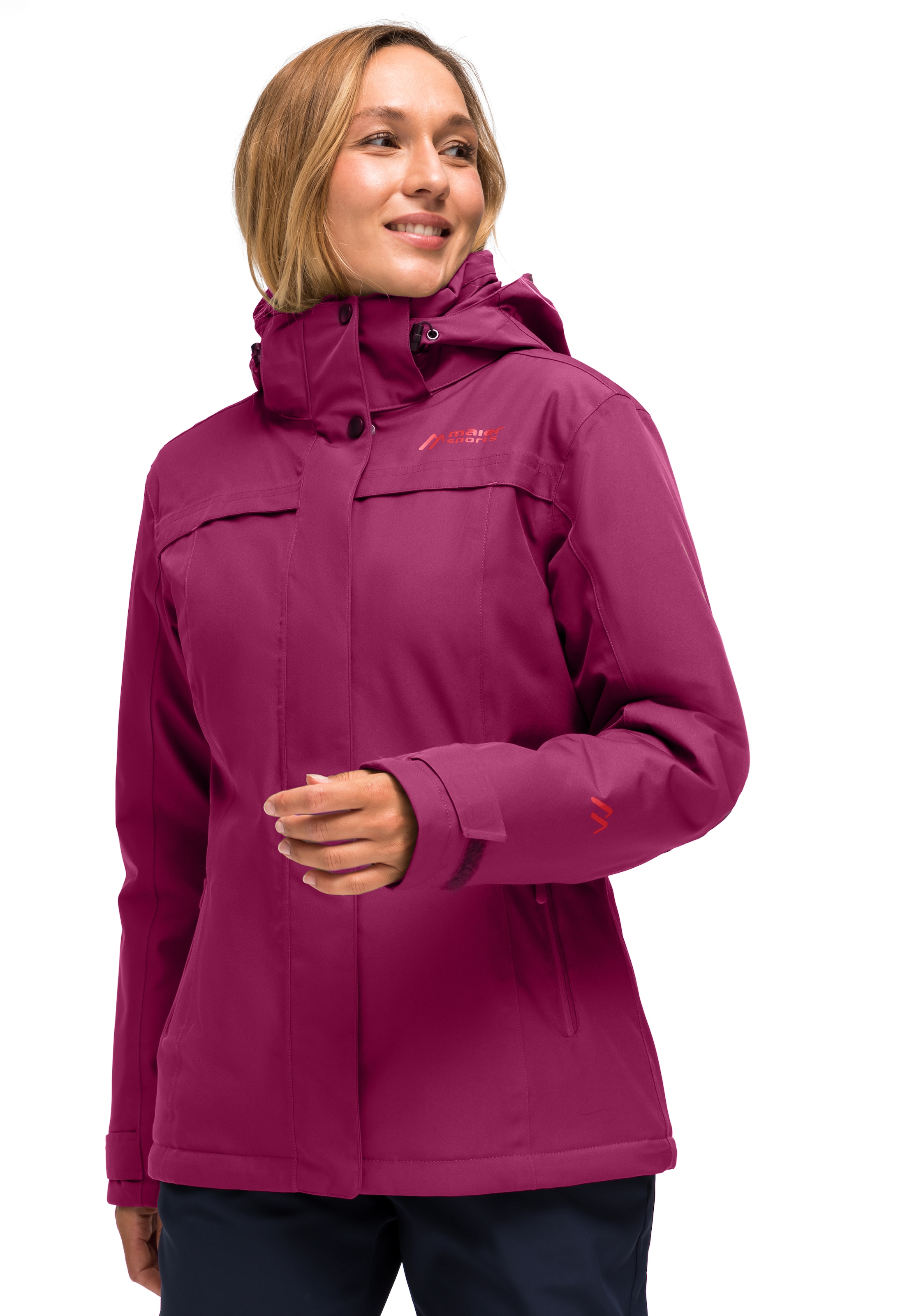 Maier Sports Funktionsjacke »Lisbon«, Damen Jacke, warm wattierte Winterjacke, wind/wasserdicht, Regular Fit