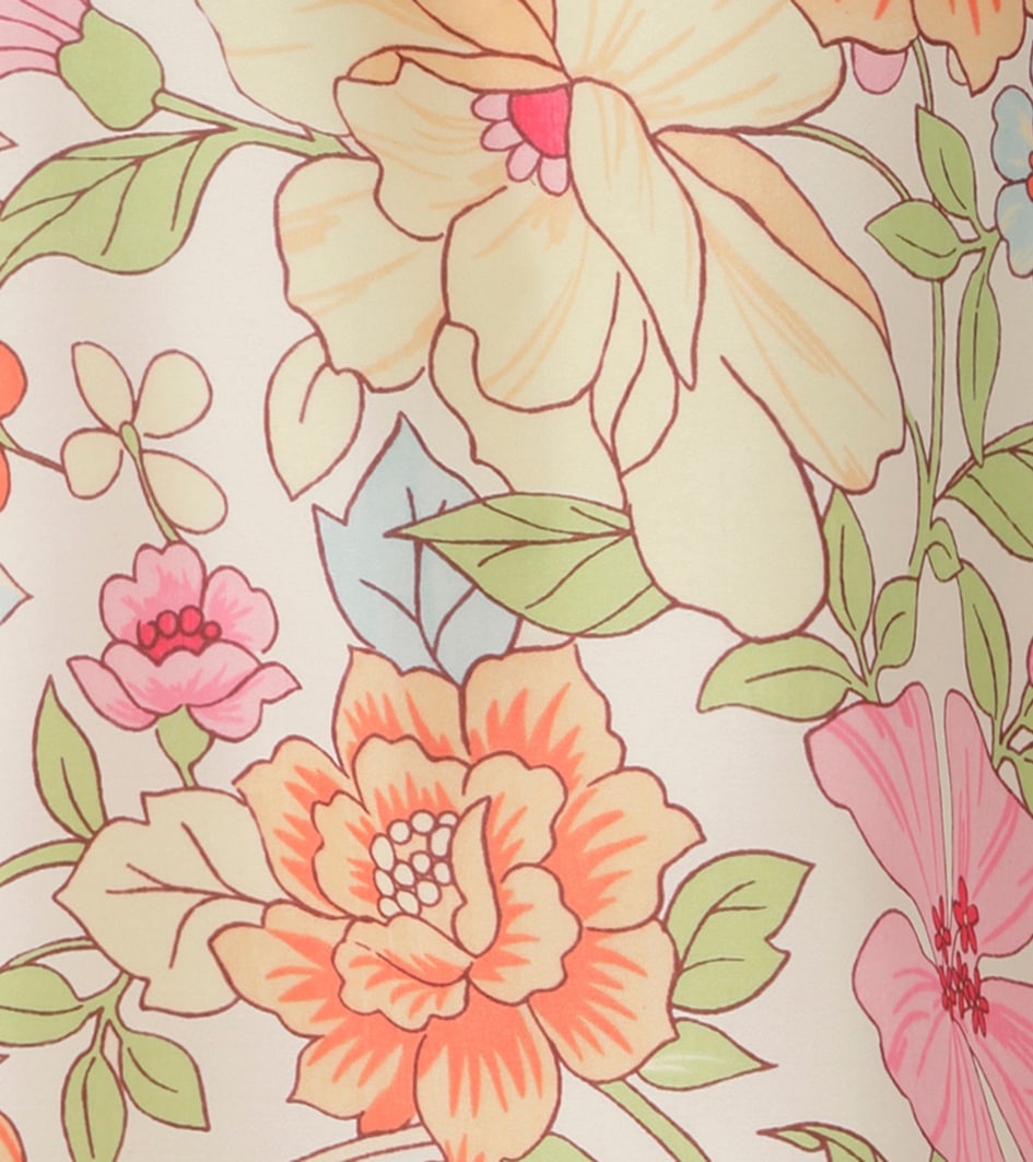 Aniston CASUAL Schlupfbluse mit großflächigem, pastellfarbenen Blumendruck - NEUE KOLLEKTION