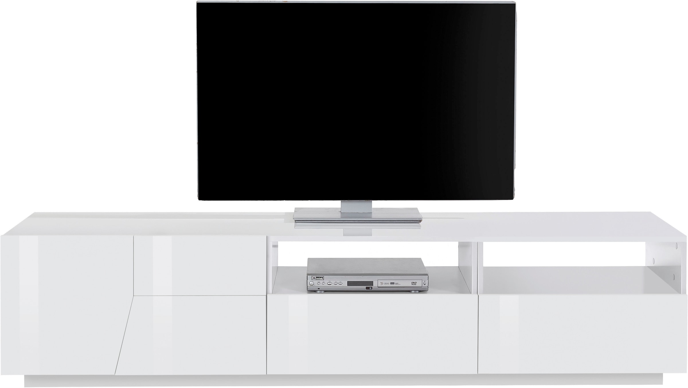 INOSIGN Lowboard »ALIEN- TV-Board, mit 2 Türen, 2 Schubladen und 2 offenen Fächern«, TV-Kommode Breite ca. 200 cm "Made in Italy"