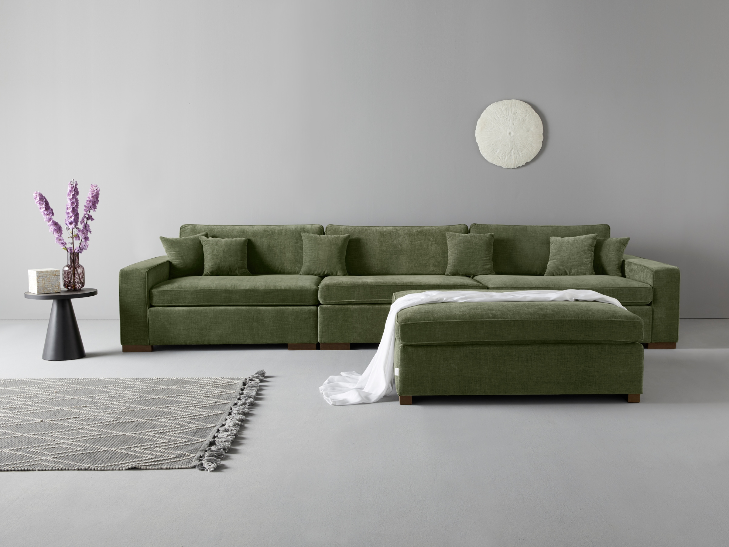 Guido Maria Kretschmer Home&Living 3-Sitzer »Skara XXL«, Lounge-Sofa XXL mit Federkern-Polsterung, in vielen Bezugsvarianten
