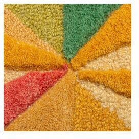 FLAIR RUGS Läufer »Reverie«, rechteckig, 10 mm Höhe, aus Naturfaser, 100% Wolle, mehrfarbig, geometrisches Muster, Läufer
