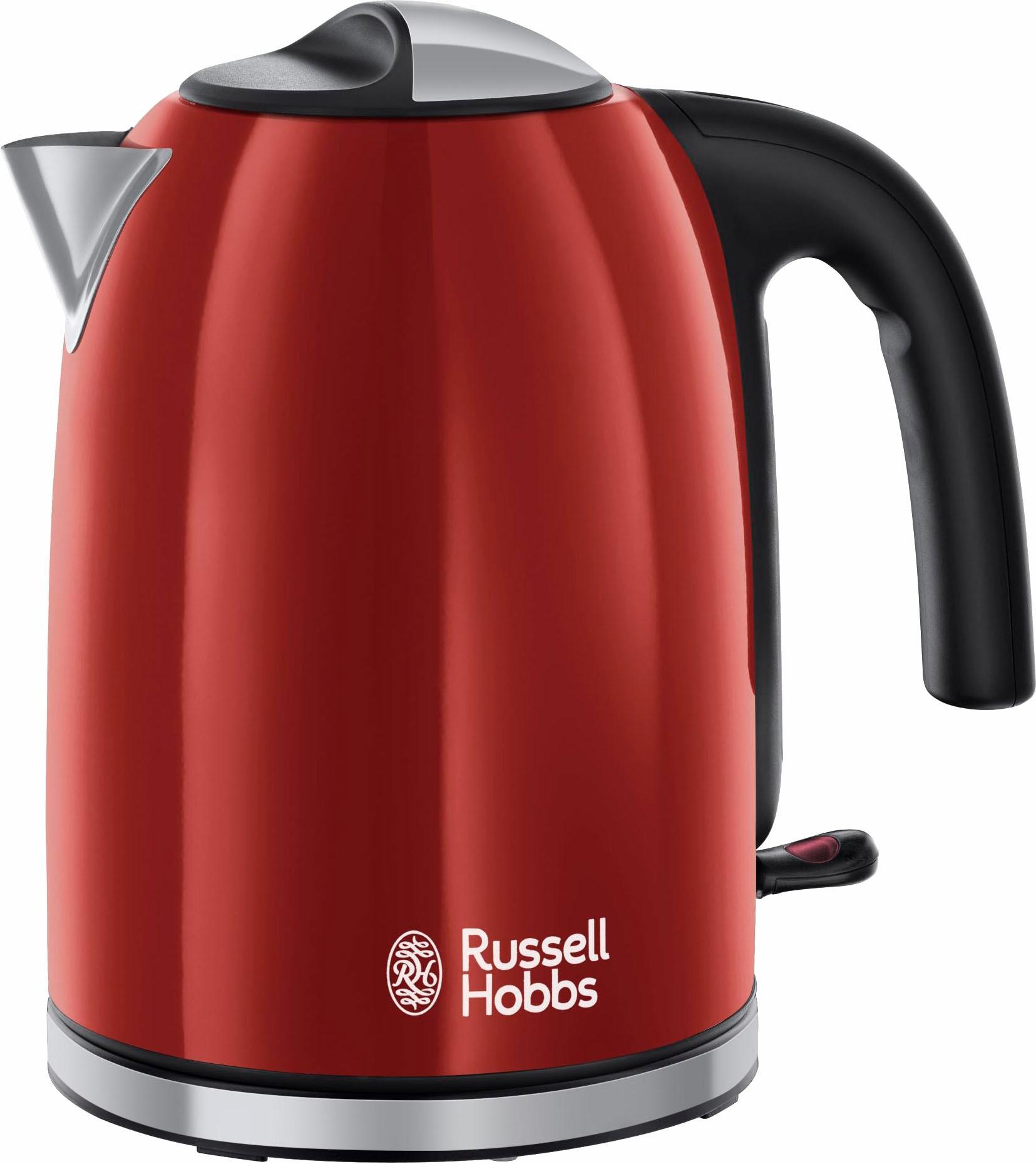 RUSSELL HOBBS Wasserkocher, 2400 Liter, WK Colours Flame 1,7 Plus+ 20412-70 kaufen Red, Watt online