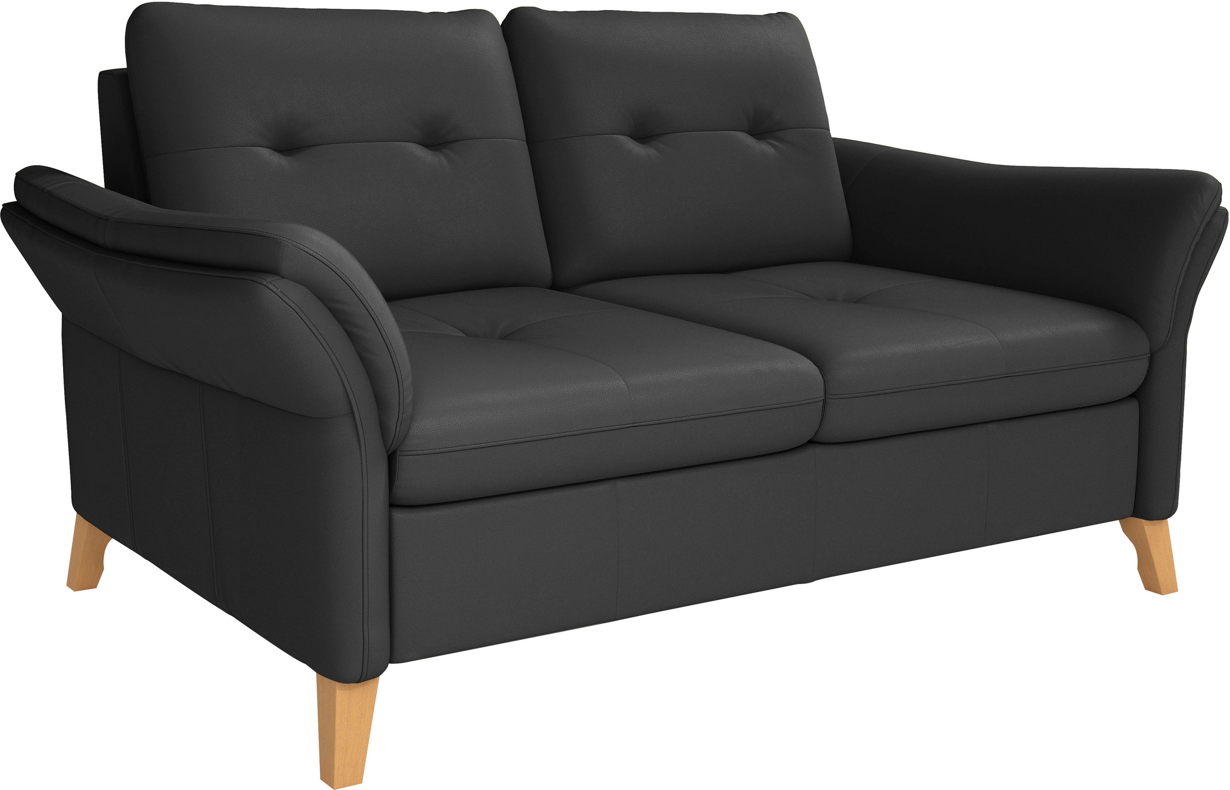 sit&more 3-Sitzer »Göteborg«, inklusive Sitztiefenverstellung und Federkern