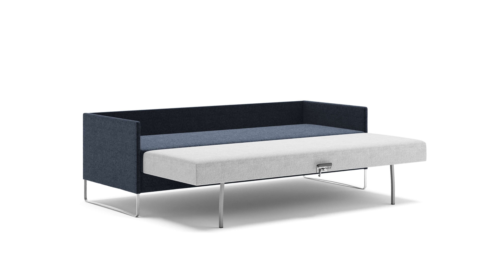 HESTBÆK Schlafsofa »Hestbæk 33 3-Sitzer, Breite 208cm, Komfortsitzhöhe 47cm, Bettfunktion« Umklappbar, Querschläfer, sehr komfortabel, Stauraum