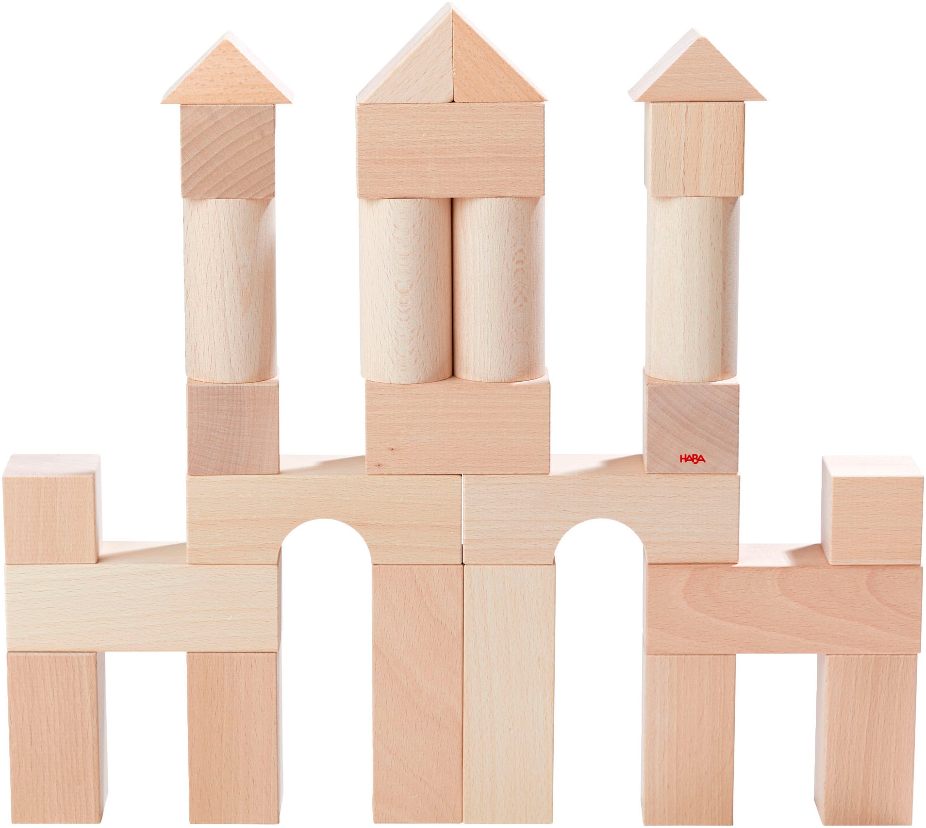 Haba Spielbauklötze »Meine ersten Bausteine natur«, Made in Germany