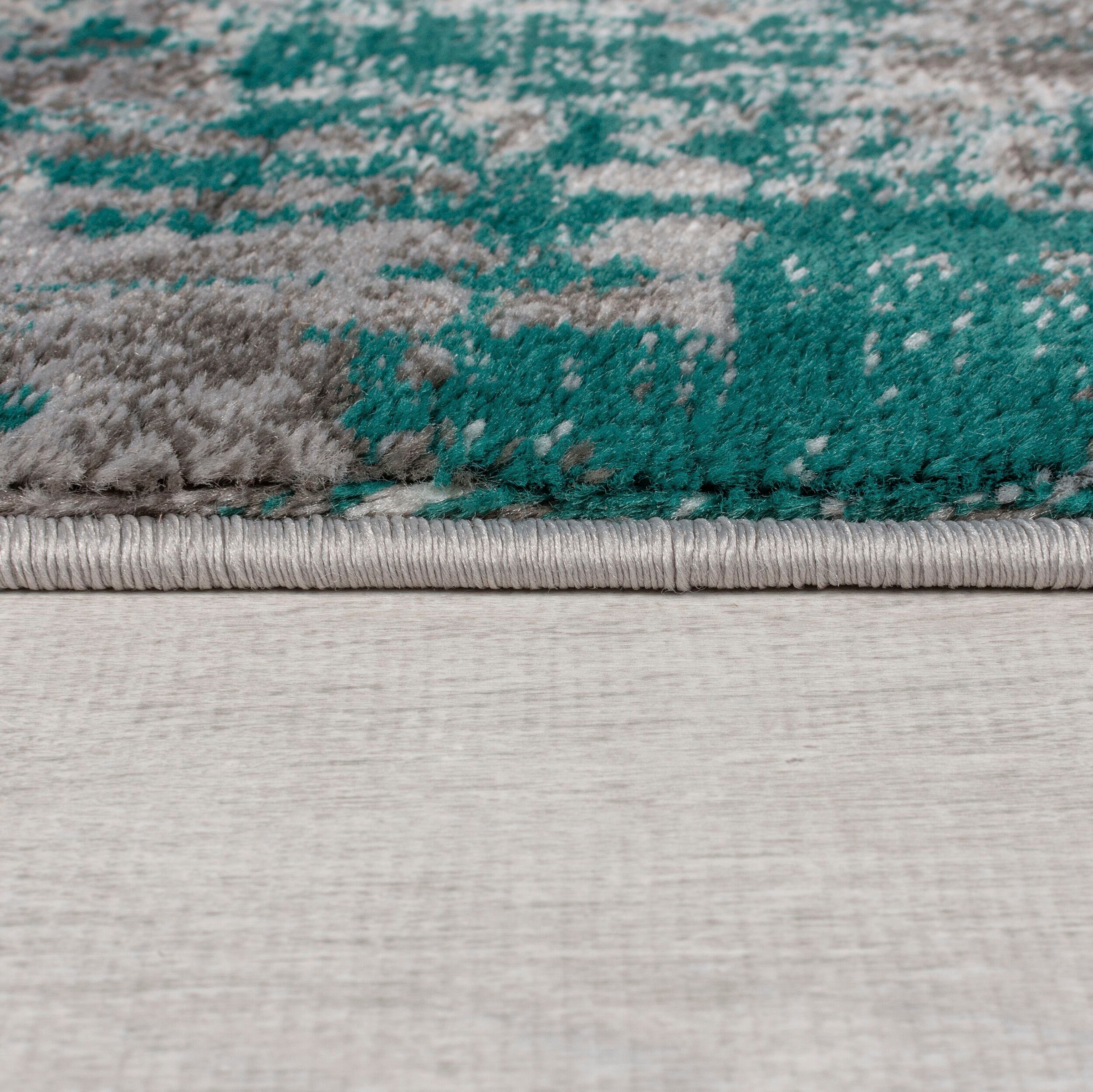 FLAIR RUGS Teppich »Wonderlust«, rechteckig, 10 mm Höhe, fußbodenheizungsgeeignet, mehrfarbig, Vintage Design, Abstrakt