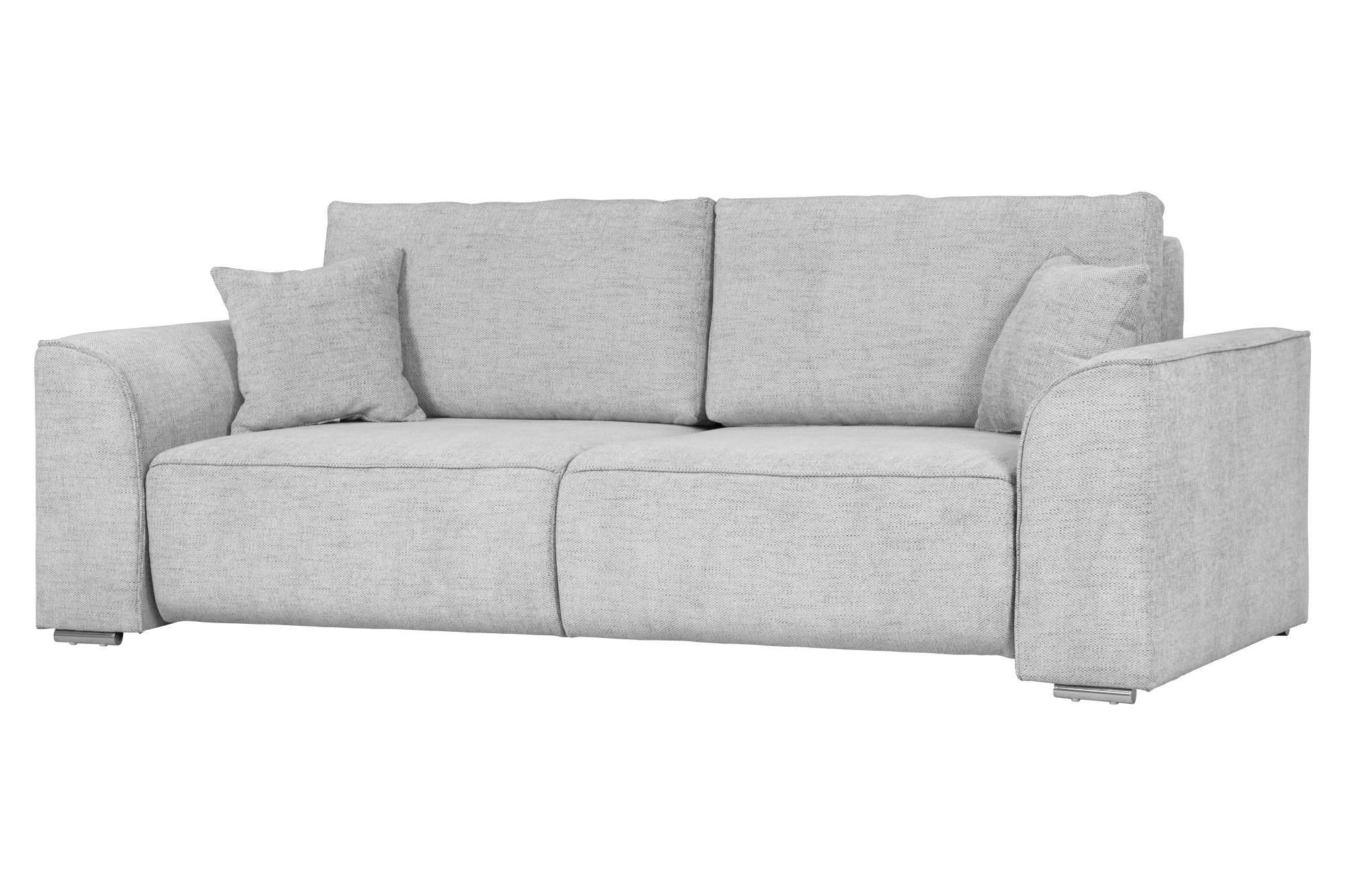 INOSIGN 3-Sitzer Beatrice Schlafsofa, wahlweise auch mit Bettfunktion und Bettkasten, incl. 2 Zierkissen
