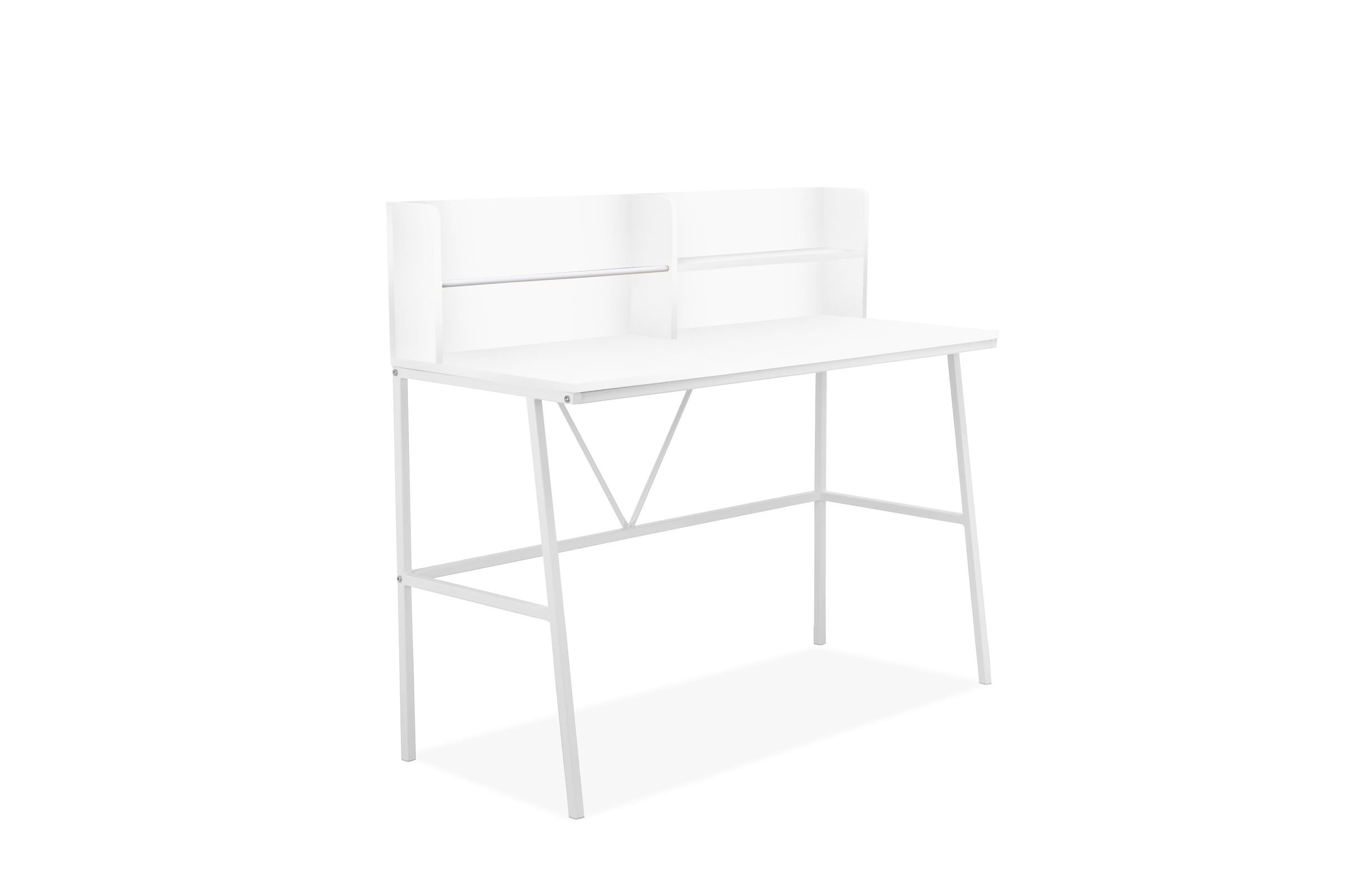 INOSIGN Schreibtisch »Jaxson« 1 Stk. tlg. weißes Gestell aus Metall, Breite günstig online kaufen