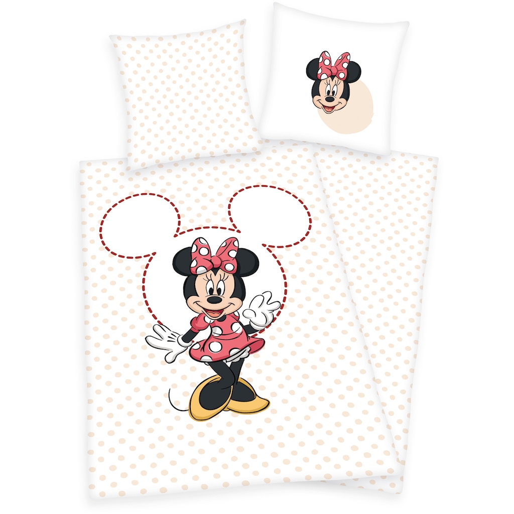 Disney Kinderbettwäsche »Disney Minnie Mouse«