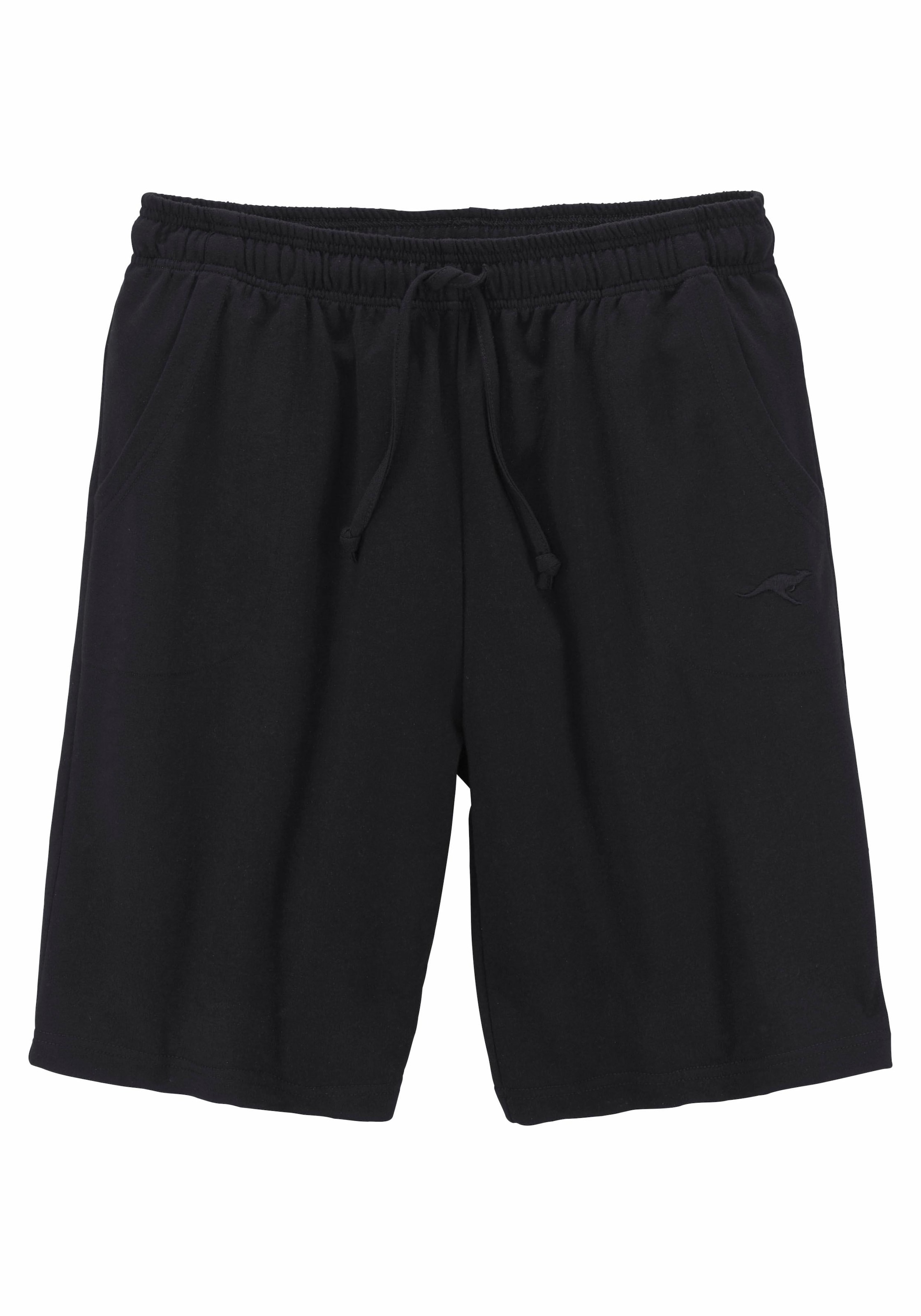 4. Bild von KangaROOS Sweatshorts »kurze Jogginghose«, aus weicher Sweatware mit Kordel