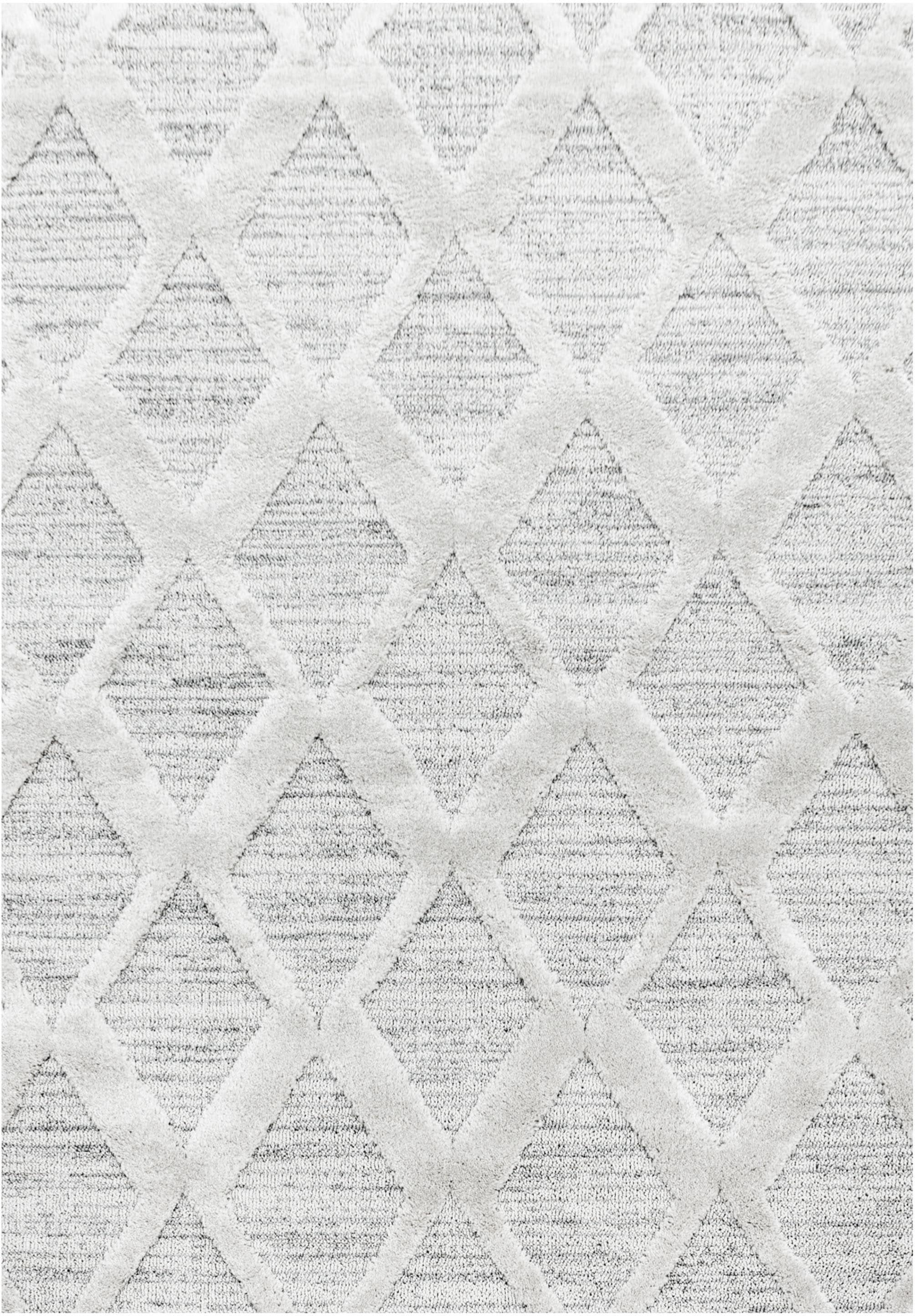 Ayyildiz Teppiche Teppich »PISA 4703«, rechteckig, 20 mm Höhe, Läufer, rund, Hoch Tief Struktur, Wohnzimmer, Schlafzimmer