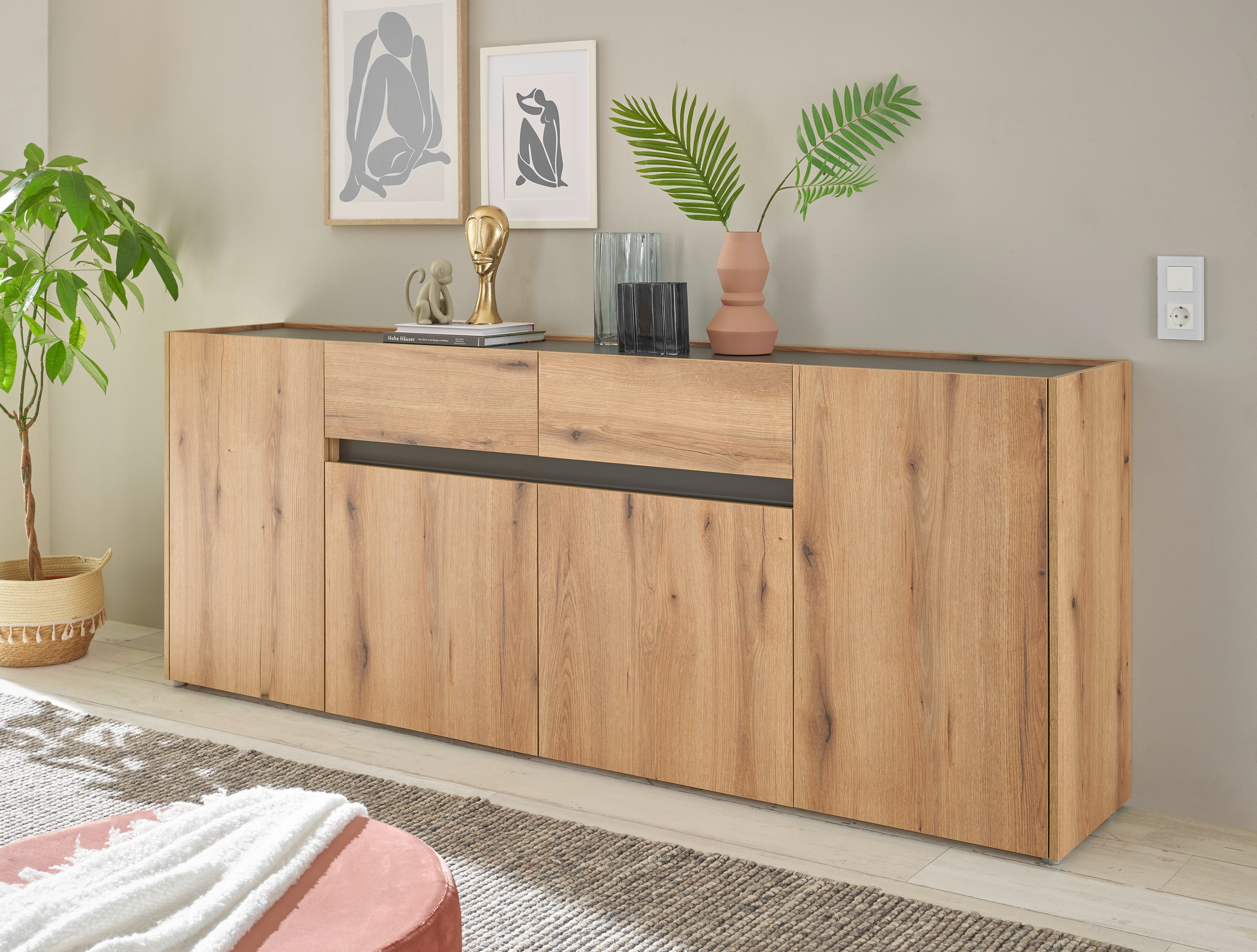 INOSIGN Sideboard »City/Giron, moderner Schrank, Kommode, Stauraumschrank« günstig online kaufen
