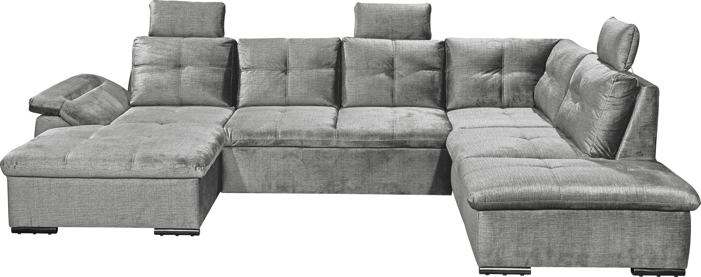 ED EXCITING DESIGN Wohnlandschaft »Alija U-Form« mit Bettfunktion, Bettkast günstig online kaufen