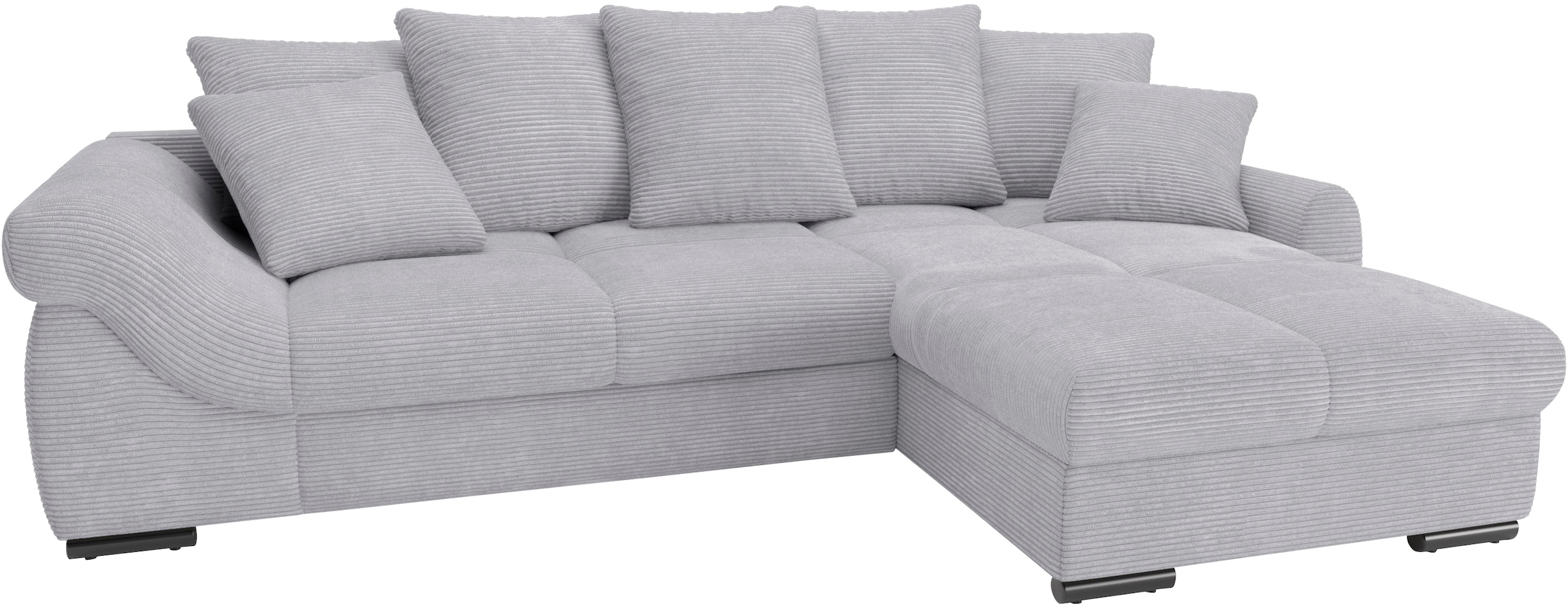 Mr. Couch Ecksofa »Livorno L-Form«, inkl. Hochschläfer-Bettauszug, XL-Bettk günstig online kaufen