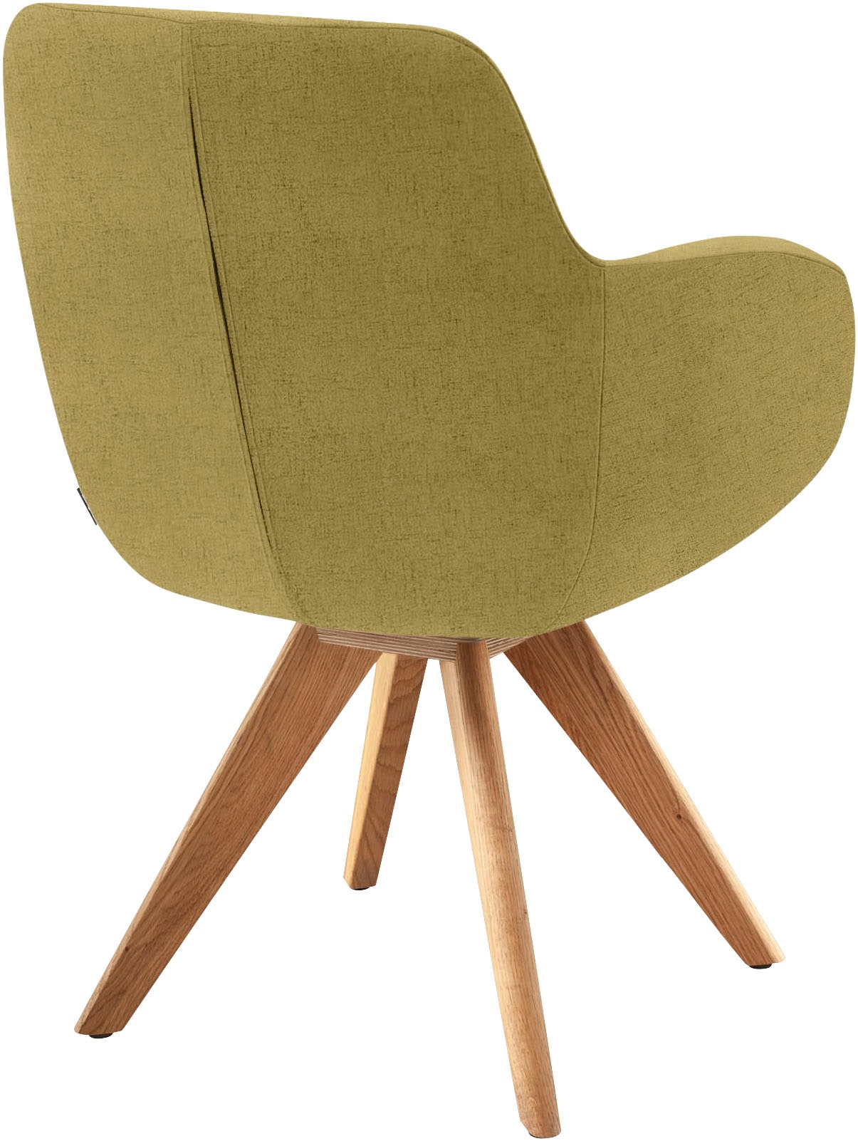 Musterring Esszimmerstuhl »Tavia« (Set) 2 Stk.Stativgestell Eiche Bianco, Drehfunktion optional, diverse Farben