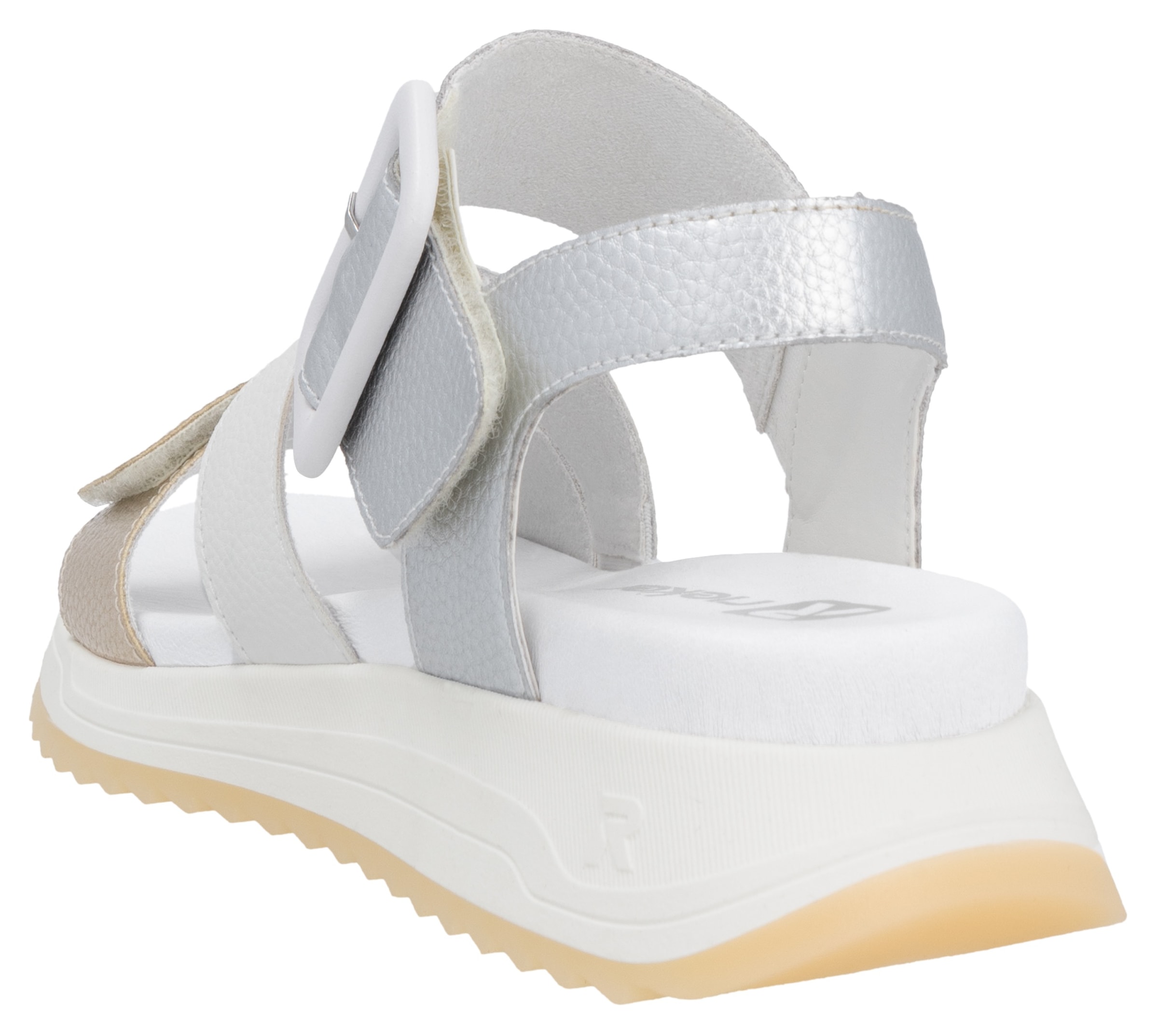 RIEKER Sport Riemchensandale, Sommerschuh, Klettschuh, Outdoorsandale mit weichem Fußbett
