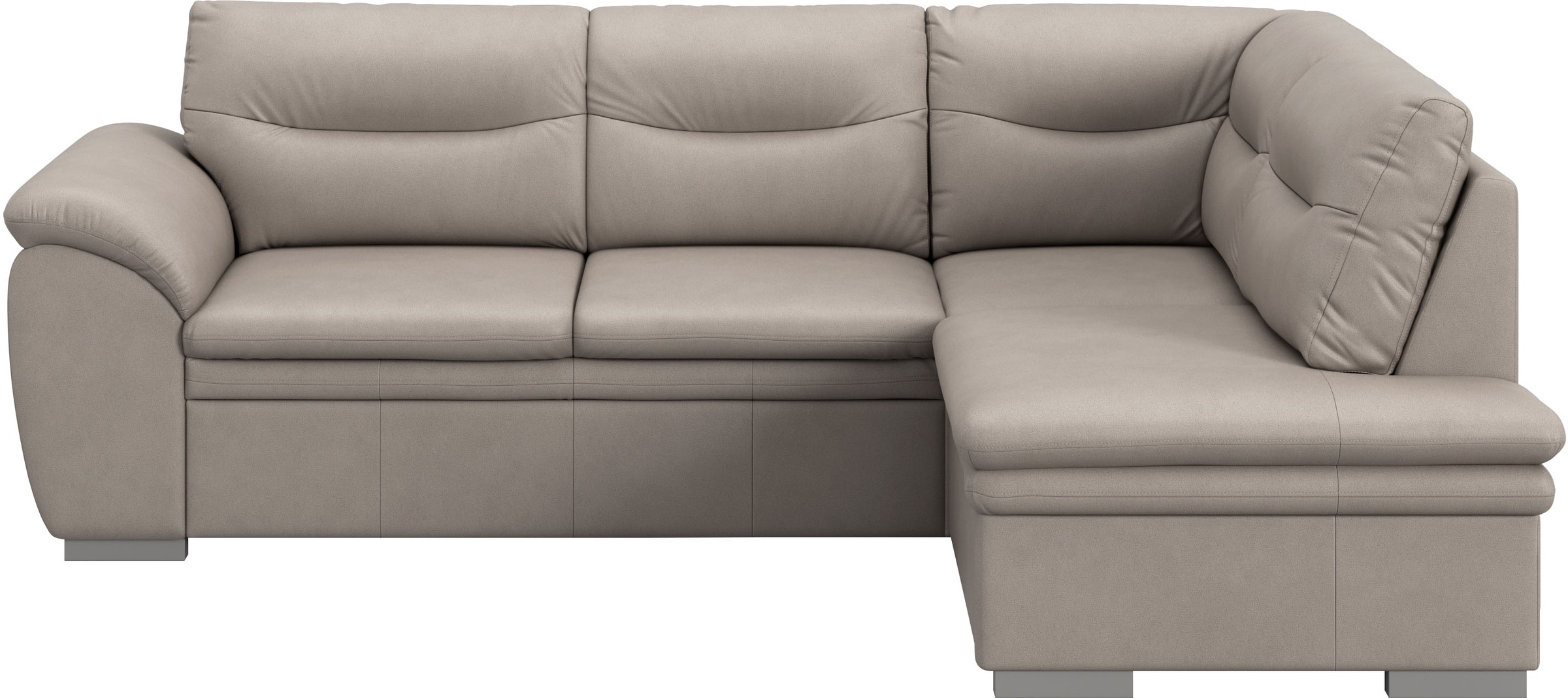 COTTA Ecksofa »Leandra L-Form« wahlweise mit Bettfunktion & Bettkasten günstig online kaufen