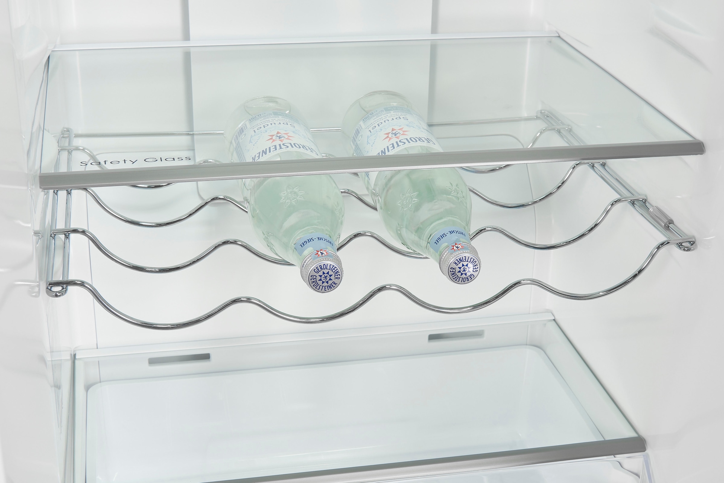 exquisit Vollraumkühlschrank »KS360-V-HE-040D«, 359 Liter Nutzinhalt, NoFrost, Display