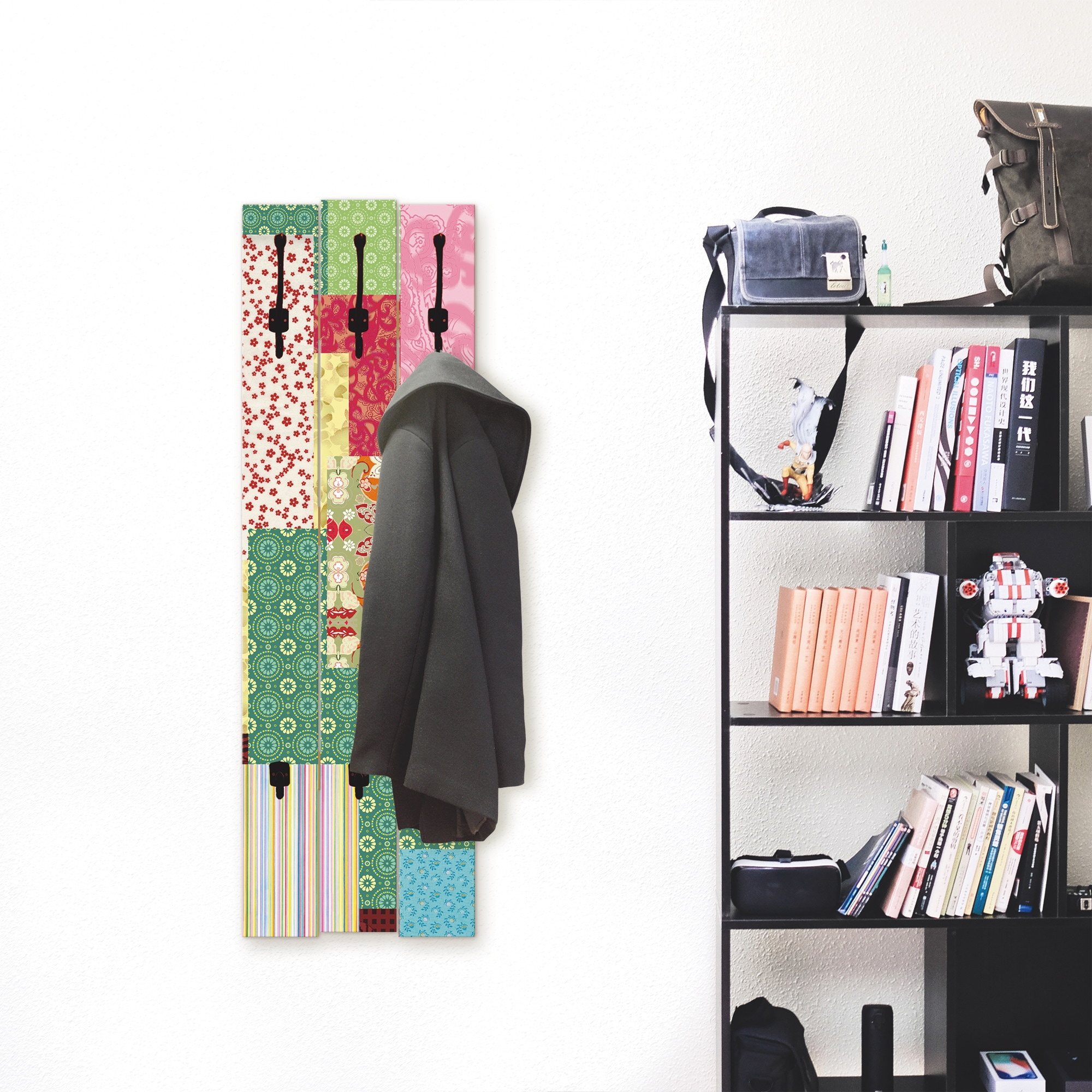 Artland Garderobenleiste »Patchwork Stil I«, teilmontiert