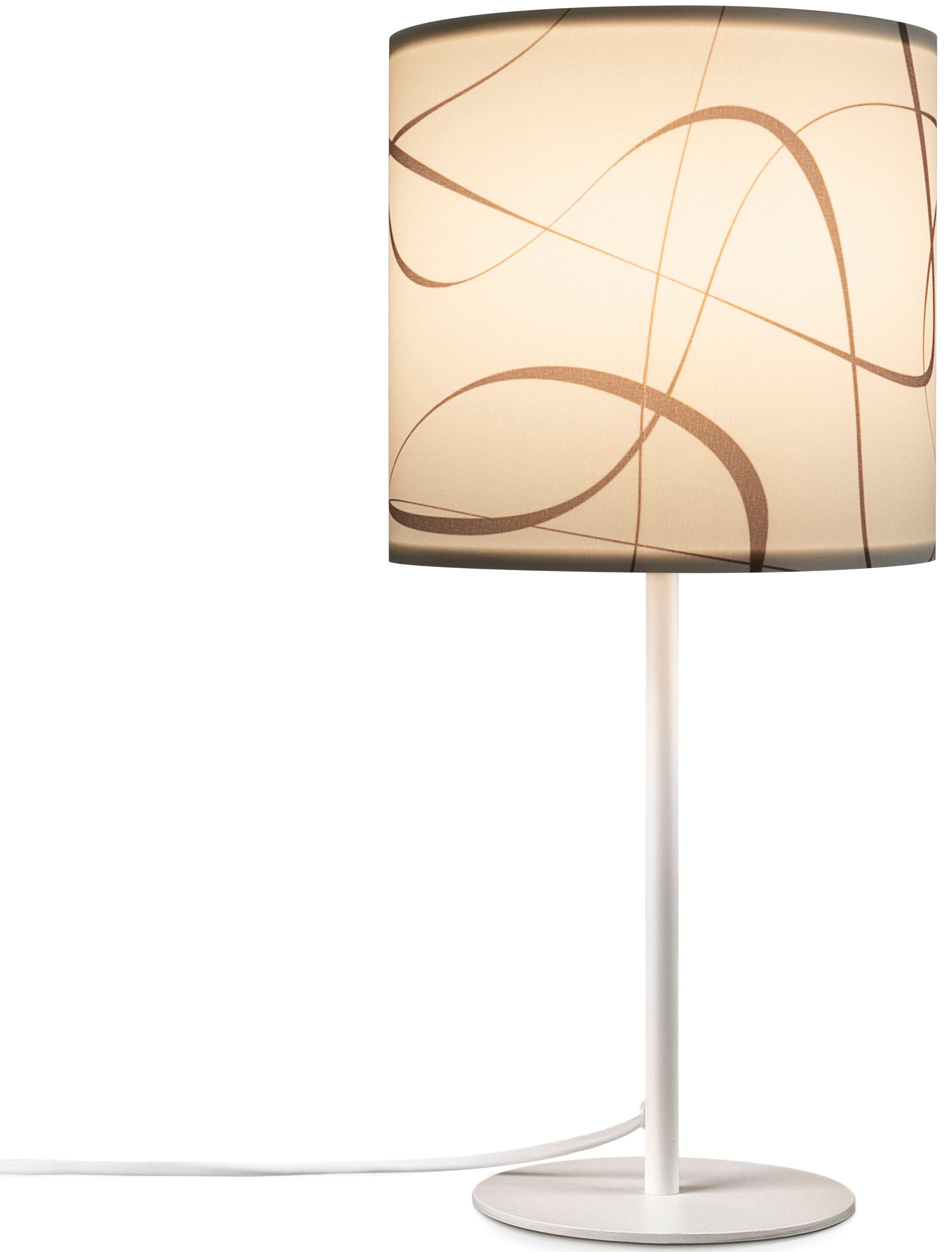 Paco Home Tischleuchte »Luca Tribal«, Leuchtmittel E14   ohne Leuchtmittel, günstig online kaufen