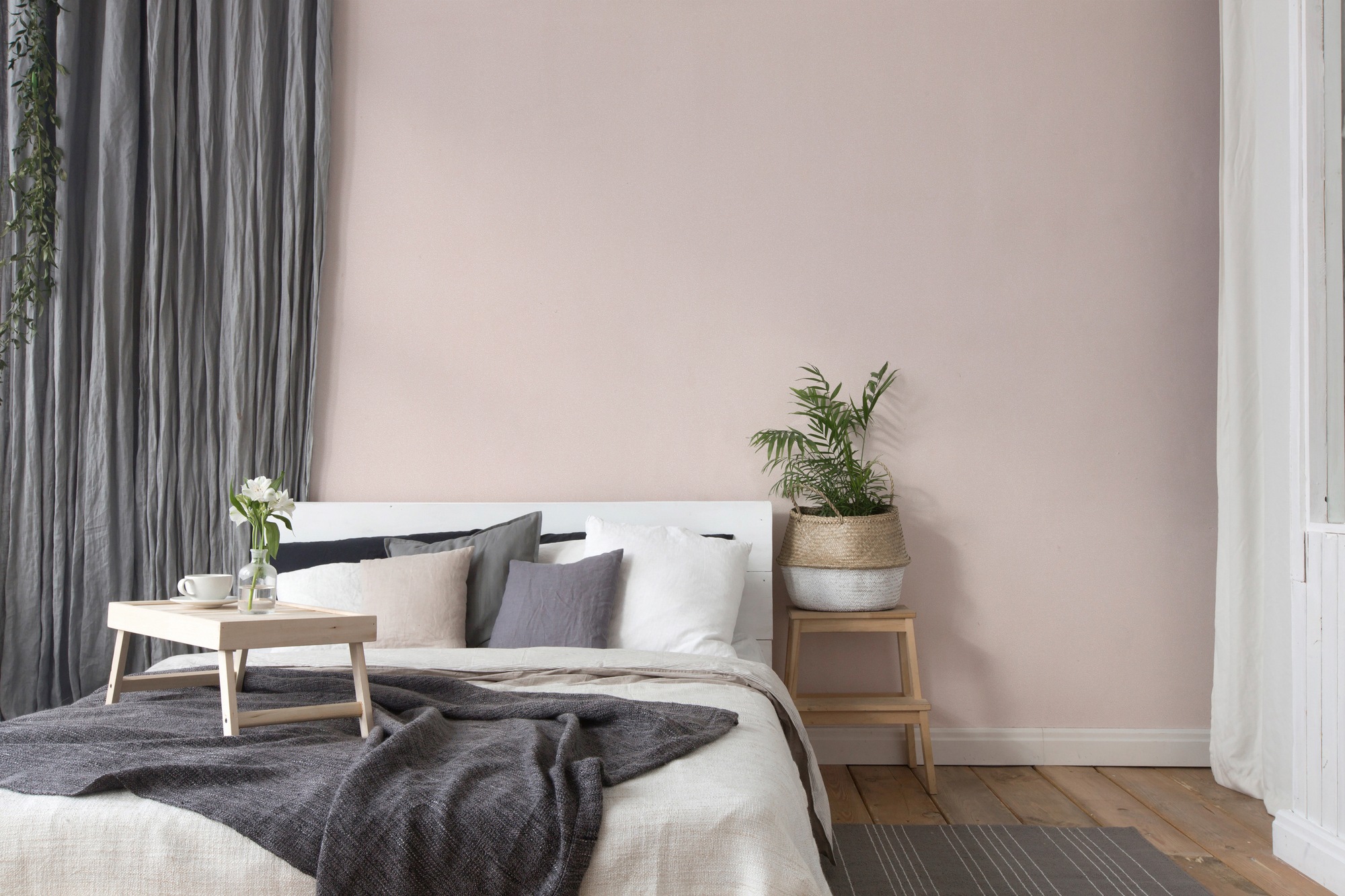 A.S. Création Vliestapete »New Elegance«, einfarbig-unifarben-uni, Uni Tapete einfarbig Tapeten Wohnzimmer Schlafzimmer Küche modern Büro
