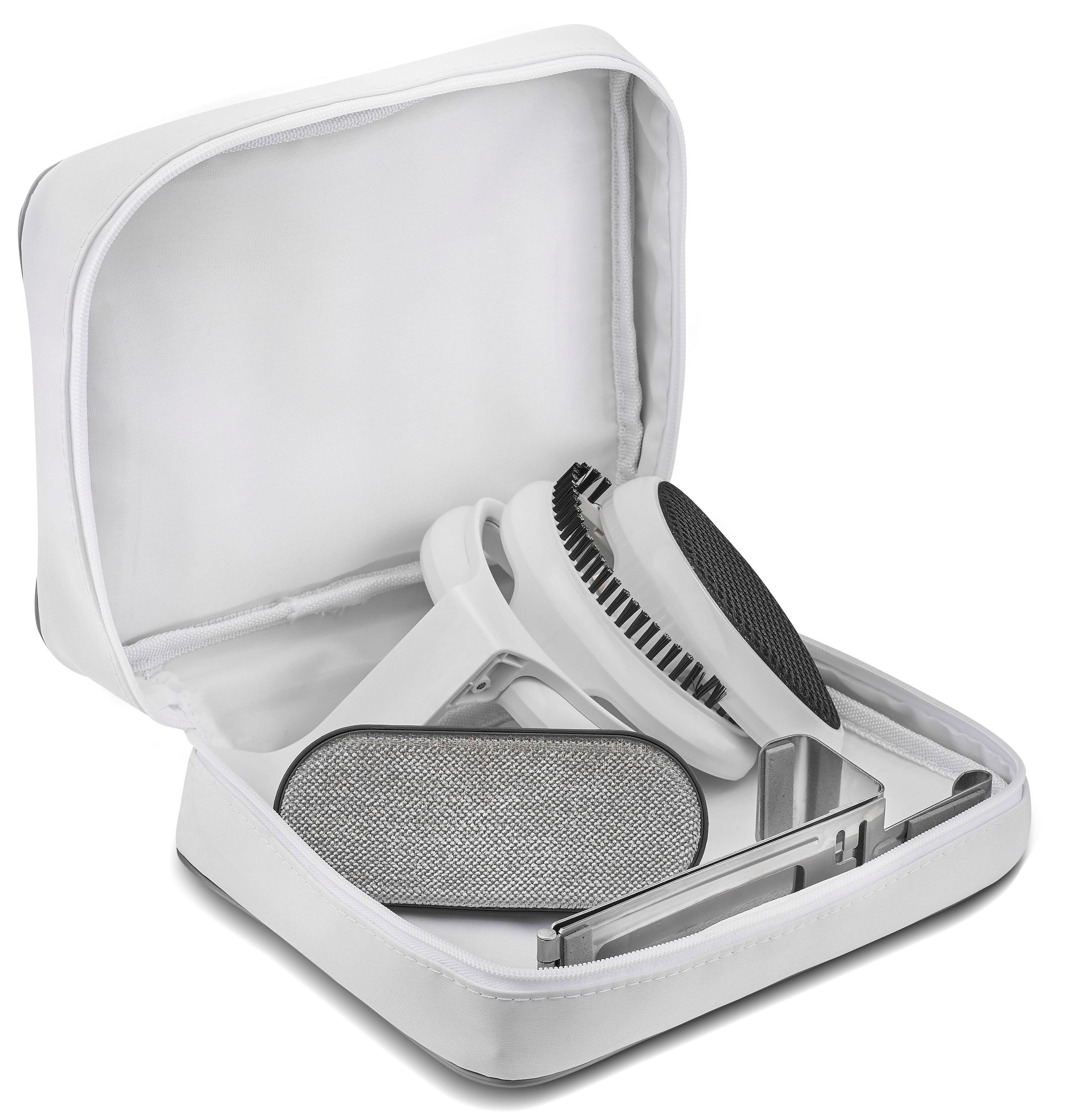 Tefal Dampfbürste »Access Steam Care, 1600 W, 200 ml Wassertank, 3 Dampfstufen,«, 1600 W, inkl. 6 Zubehörteile, vertikales Bügelbrett enthalten, DT9130