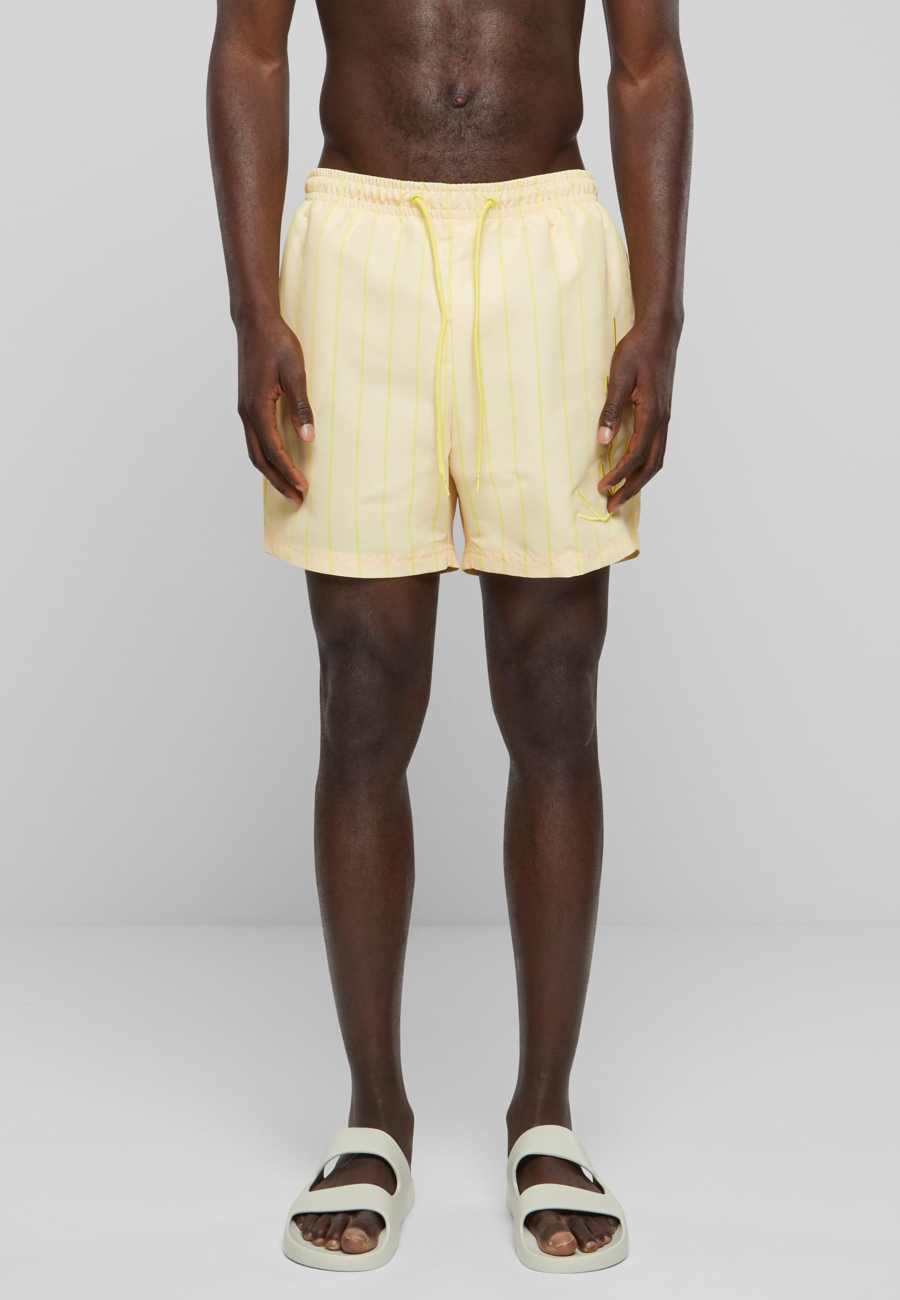 Karl Kani Badeshorts »Karl Kani Herren KM241-054-1 Signature Pinstripe Swim Shorts«