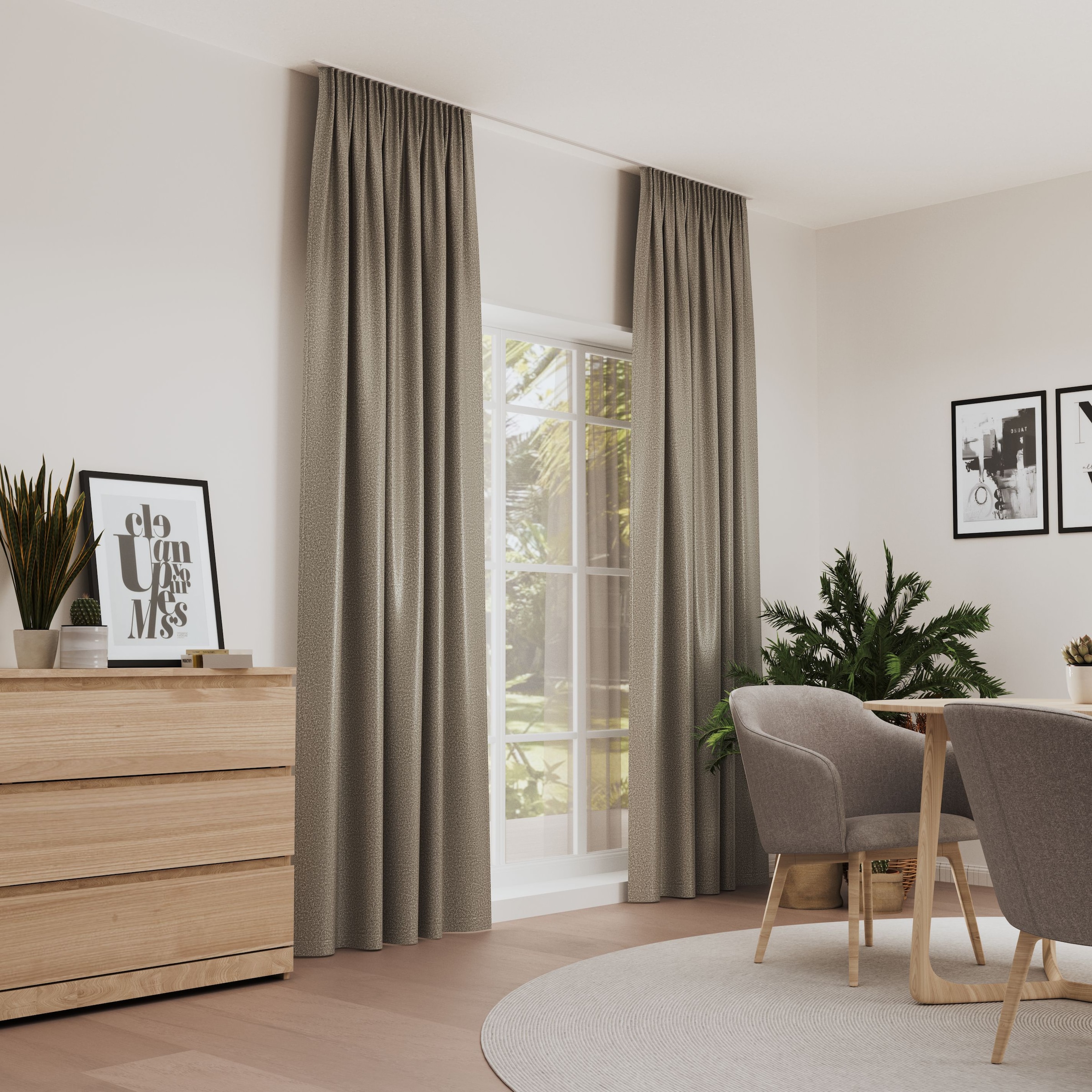 Neutex for you! Vorhang »LUXURY« Multifunktionsband 1 Stk. tlg. Samtoptik mit edlem Glanz