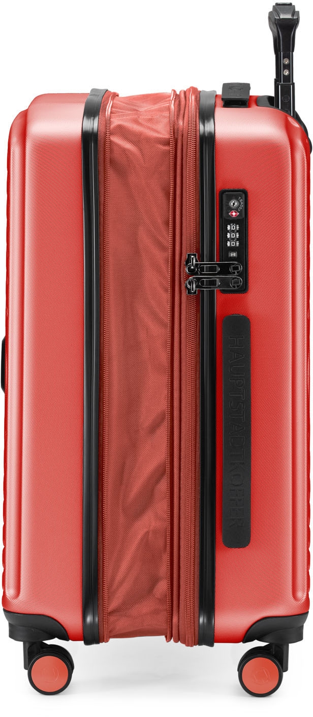 Hauptstadtkoffer Hartschalen-Trolley »Mitte, verschiedene Größen und Farben«, 4 Rollen, Hartschalen-Koffer Reisegepäck TSA Schloss Volumenerweiterung bei M/L
