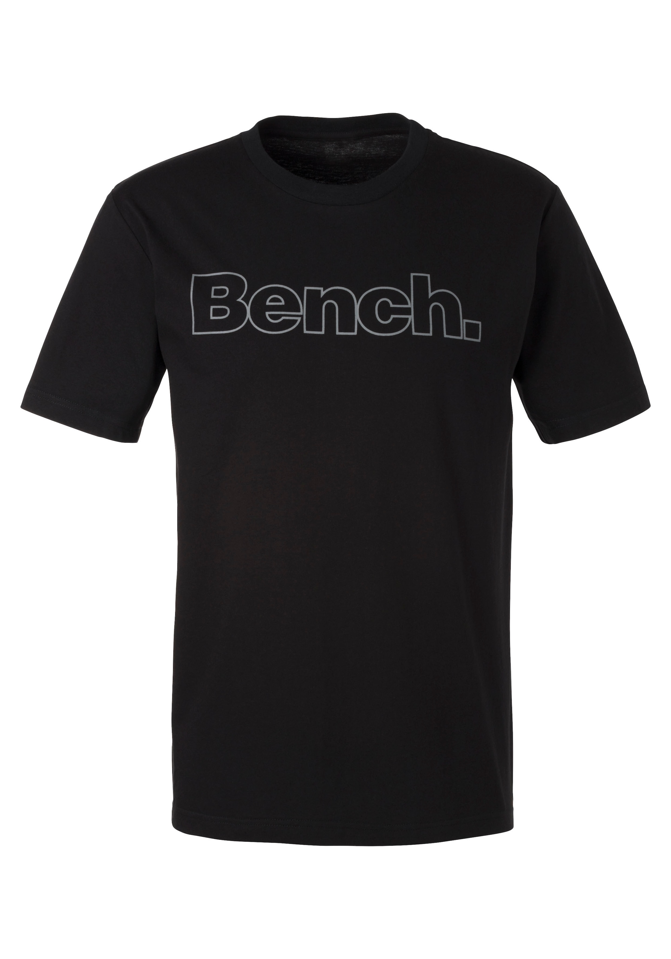 Bench. T-Shirt »Homewear«, (2er-Pack), mit Bench. Print vorn jetzt  bestellen