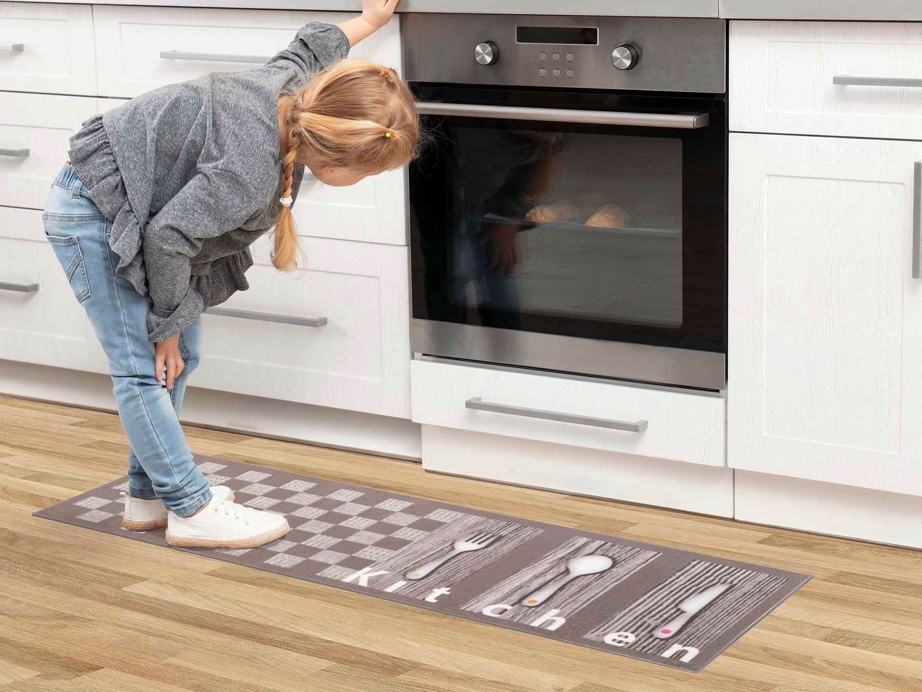 Primaflor-Ideen in Textil Küchenläufer »KITCHEN, Made in Belgium«, rechteck günstig online kaufen