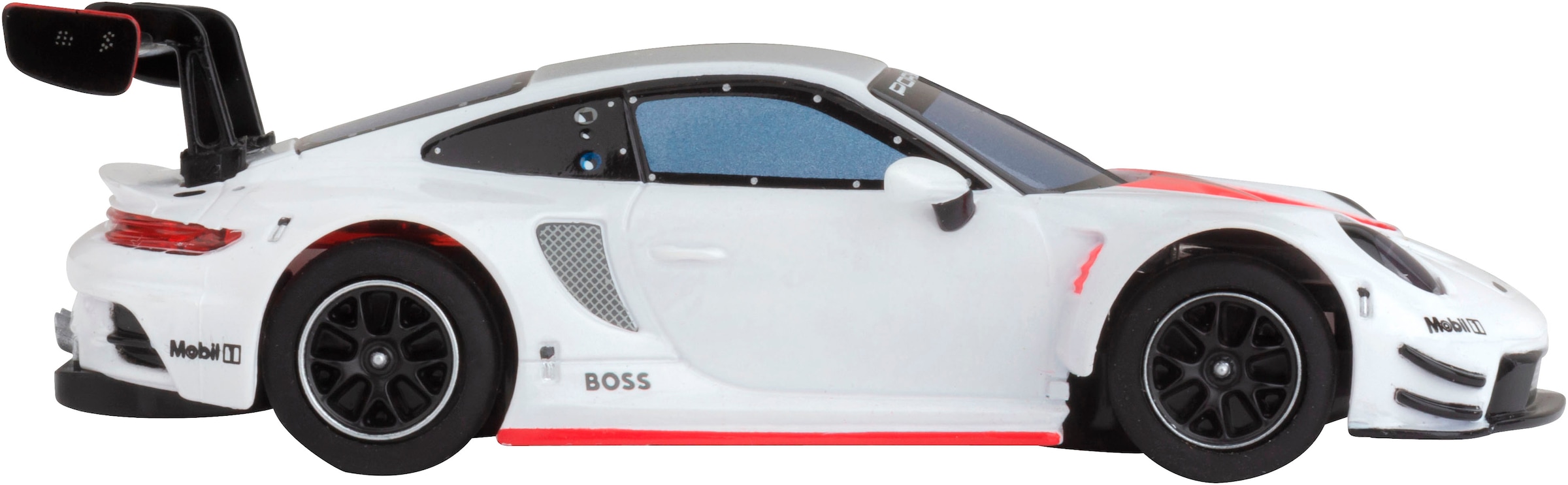 Carrera® Rennbahn-Auto »Carrera Hybrid, Porsche 911 GT3 R, White Lightning«