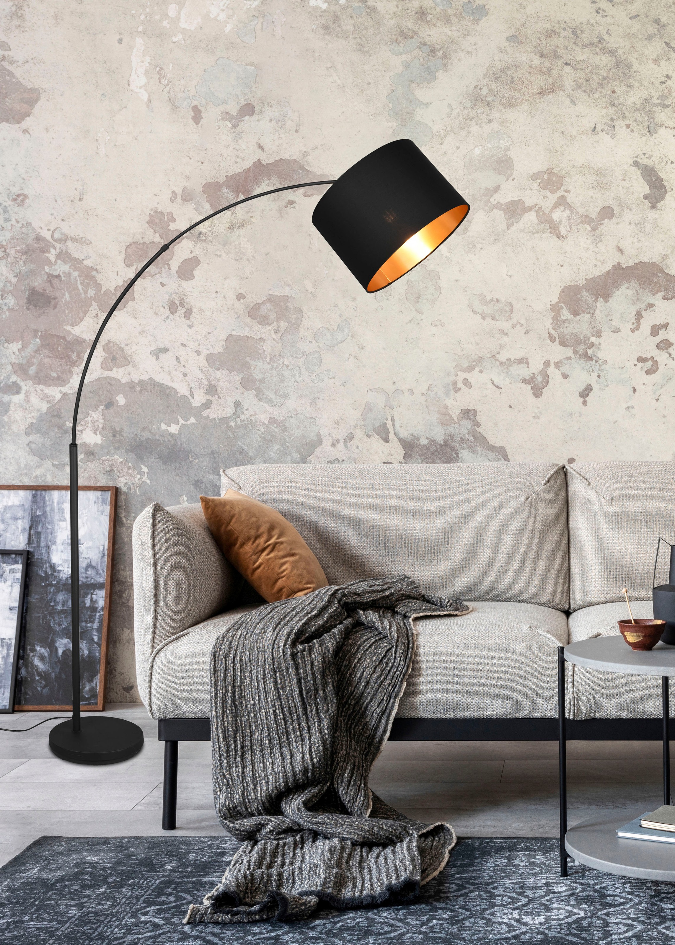 REALITY Leuchten Stehlampe »Bolivia«, 1 flammig, Leuchtmittel E27   ohne Le günstig online kaufen