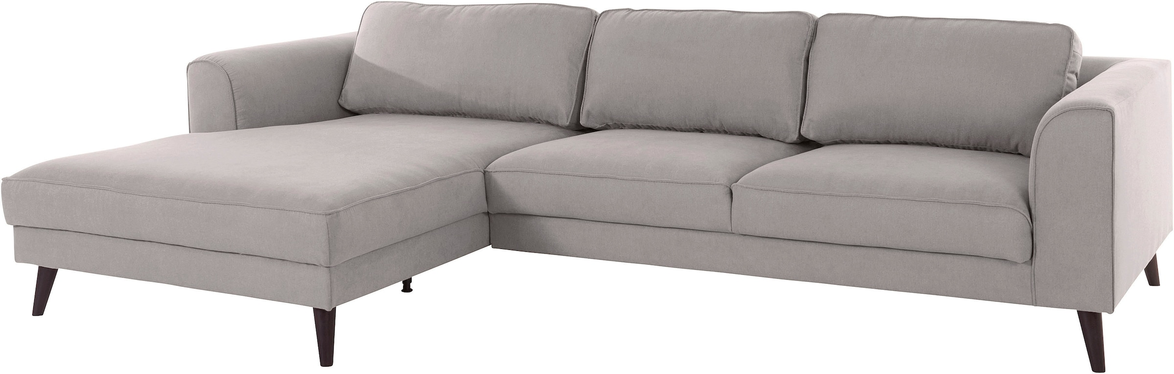 INOSIGN Ecksofa »Lumber Jack, elegant und bequem, Breite 280, hoher Fuß,  L-Form« in moderner Optik