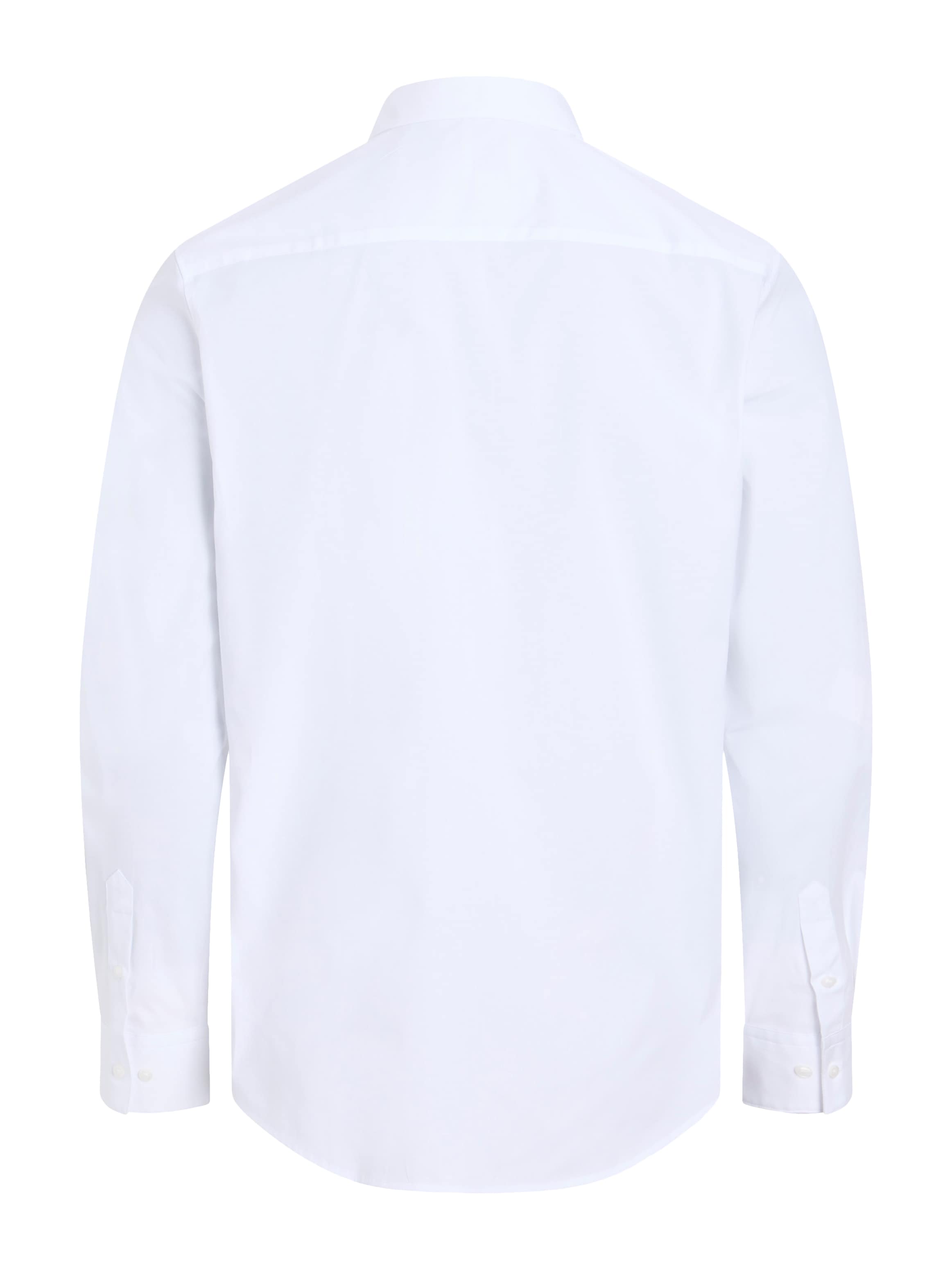 Calvin Klein Langarmhemd »LONG SLEEVE SOLID STRETCH SLIM SHIRT«, in Unifarbe