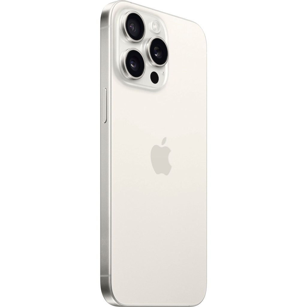 Apple Smartphone »iPhone 15 Pro Max 256GB«, White Titanium, 17 cm/6,7 Zoll, 256 GB Speicherplatz, 48 MP Kamera