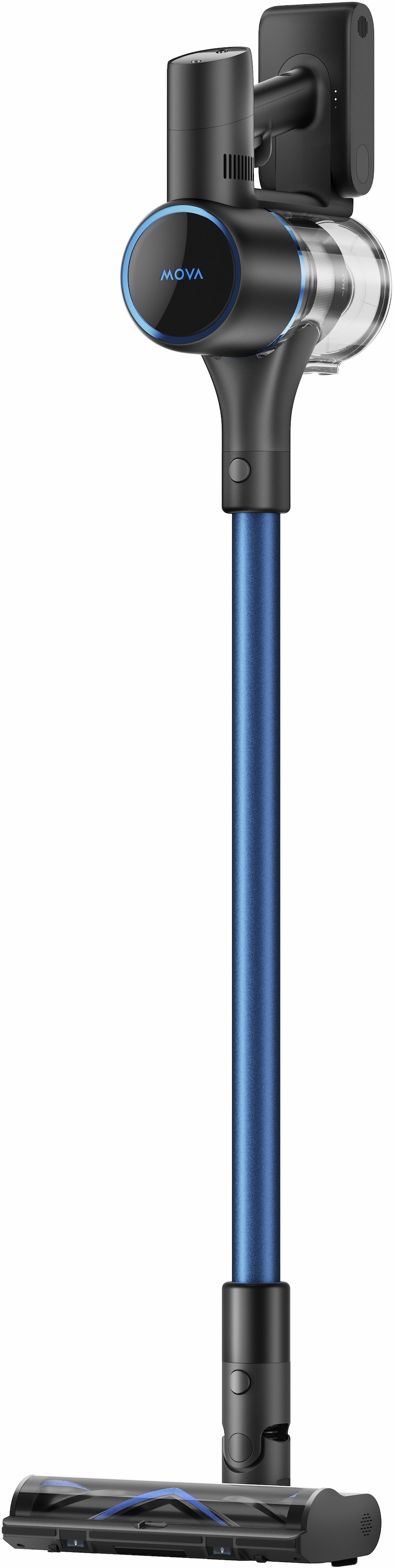 Mova Akku-Bodenstaubsauger »Mova S4 Detect, Kabelloser Vacuumsauger«, 20.000Pa Saugleistung/ Bürste mit LED-Leuchten/ Vielseitige Aufsätze
