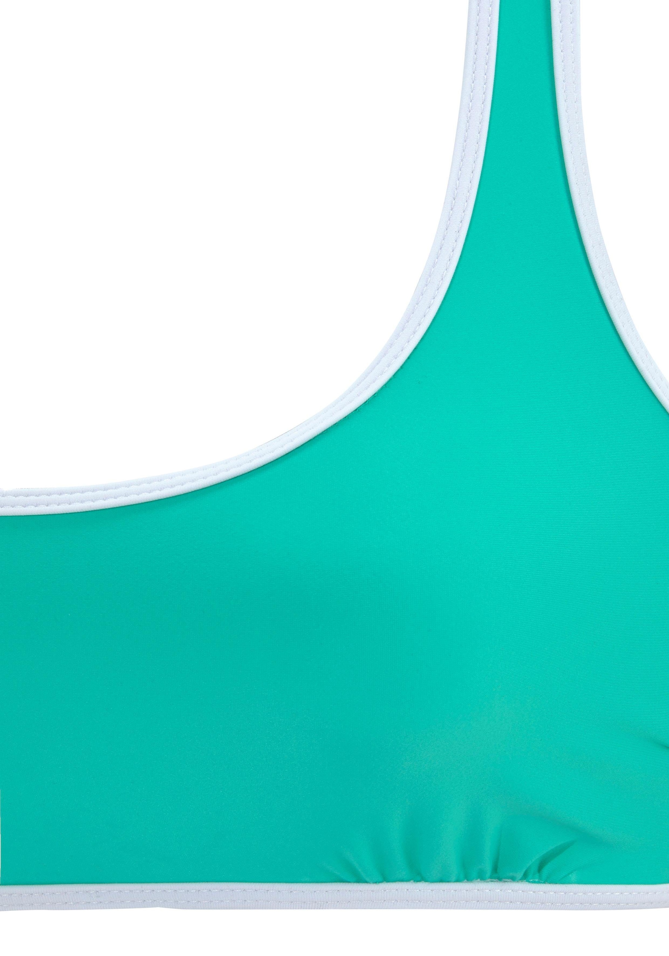 3. Bild von Venice Beach Bustier-Bikini-Top »L.A.«, mit Kontrastpiping