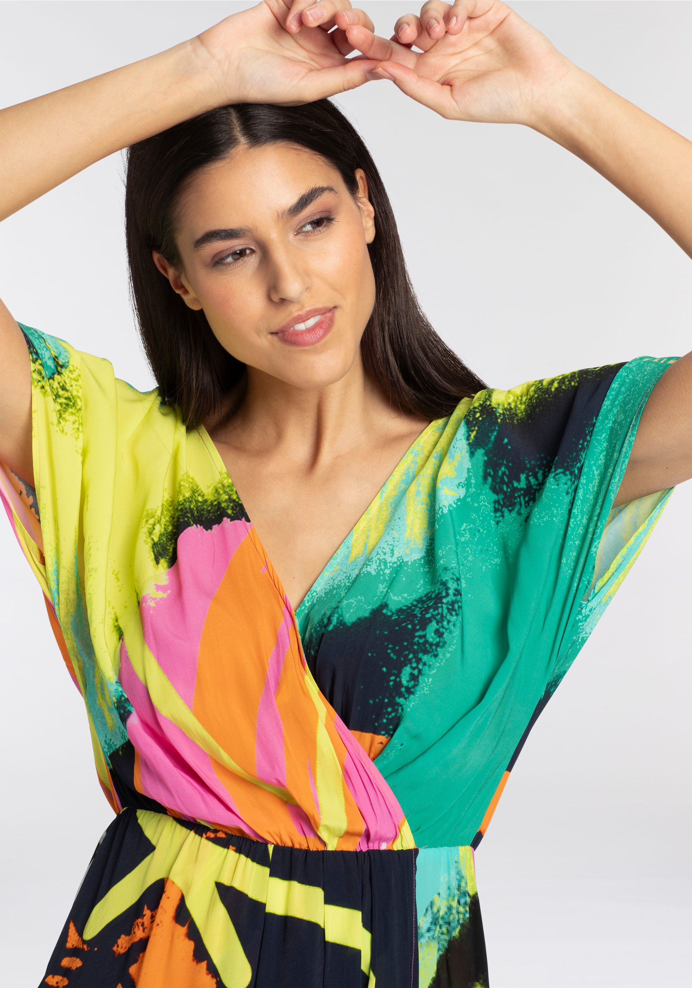 Sportalm Kitzbühel Midikleid, mit Tropicalprint