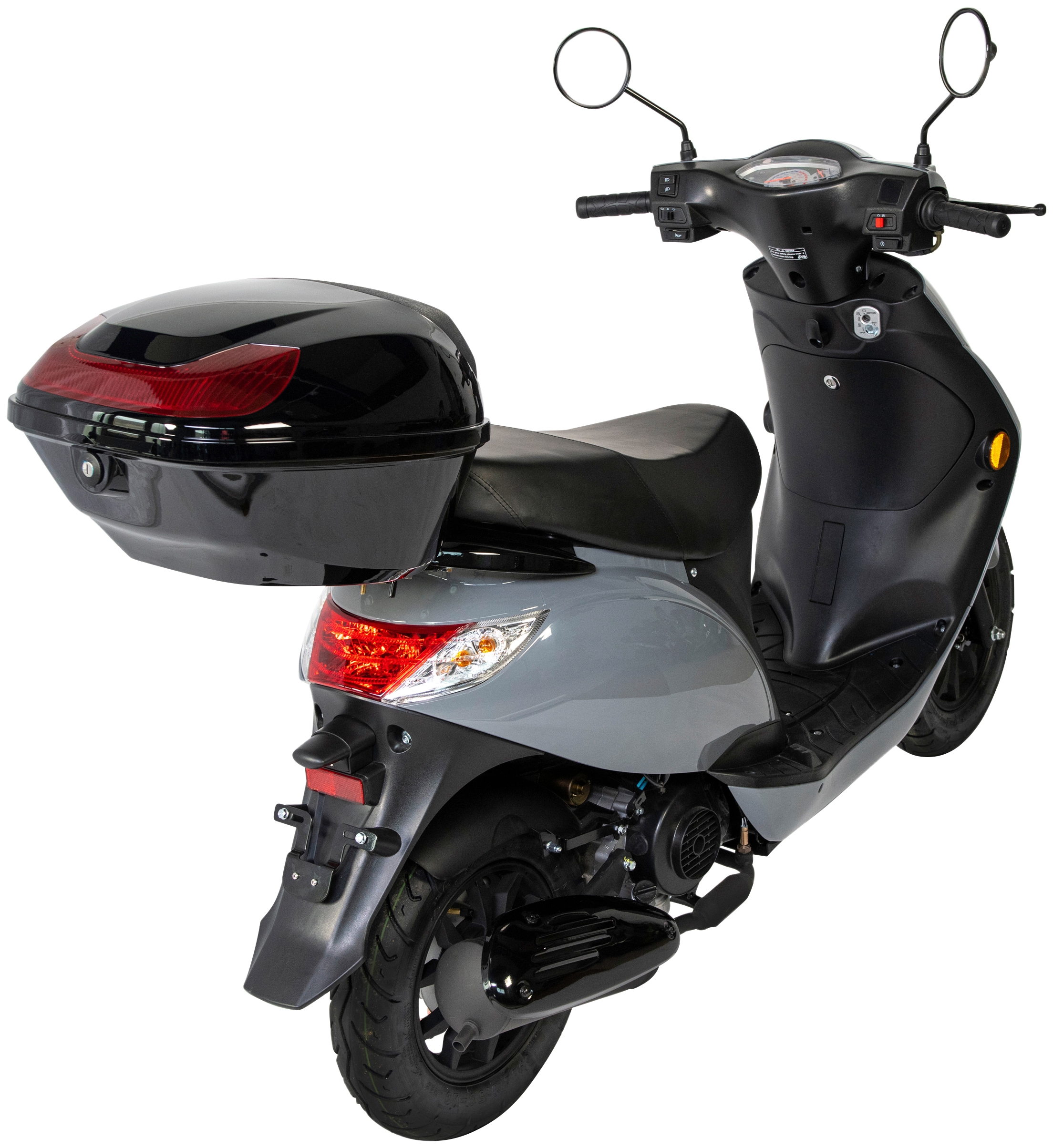 GT 5, 3 Motorroller Topcase), 50-45«, Euro Topcase 45 cm³, (Komplett-Set, km/h, online 2 »Matteo inkl. tlg., kaufen 50 PS, UNION mit