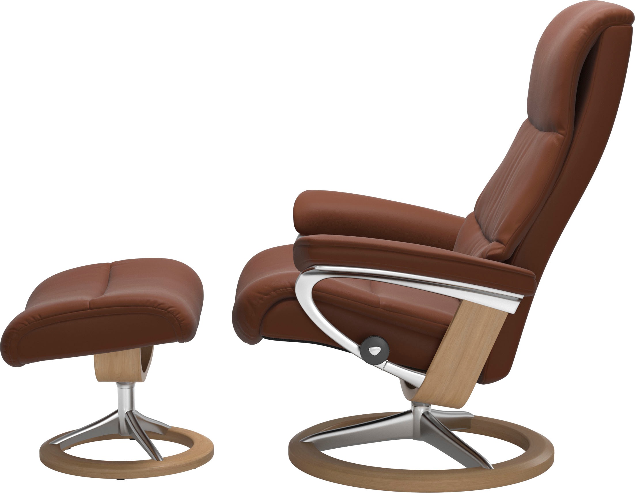 Stressless® Relaxsessel »View«, mit Signature Base, Größe M,Gestell Eiche