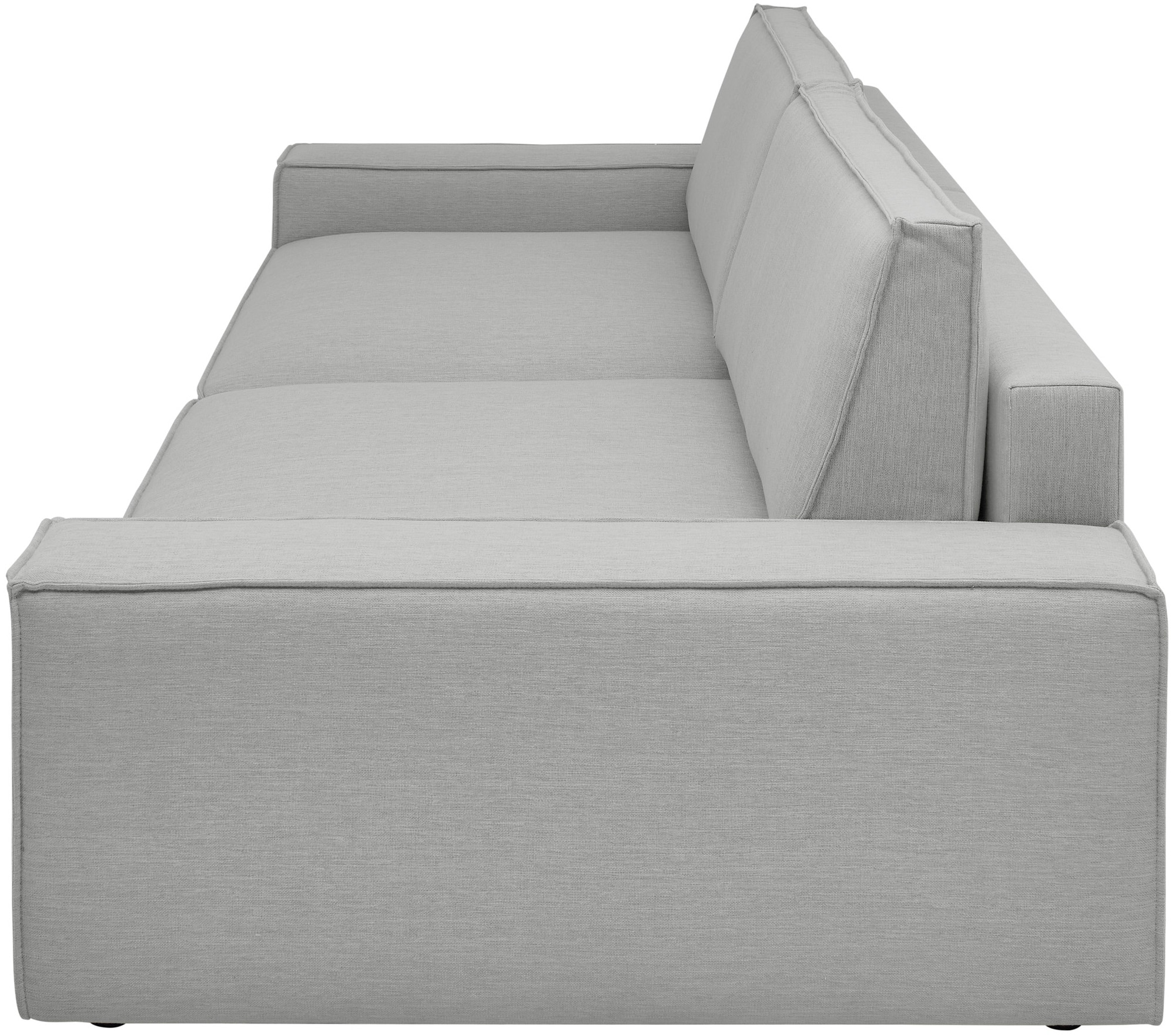 Home affaire Big-Sofa »NEU: SHERWOOD XXL, Big-Sofa (316cm), extra tiefe Sitzfläche 95 cm«, bequemer Sitzkomfort, Cord u. Leinenoptik, Kedernaht