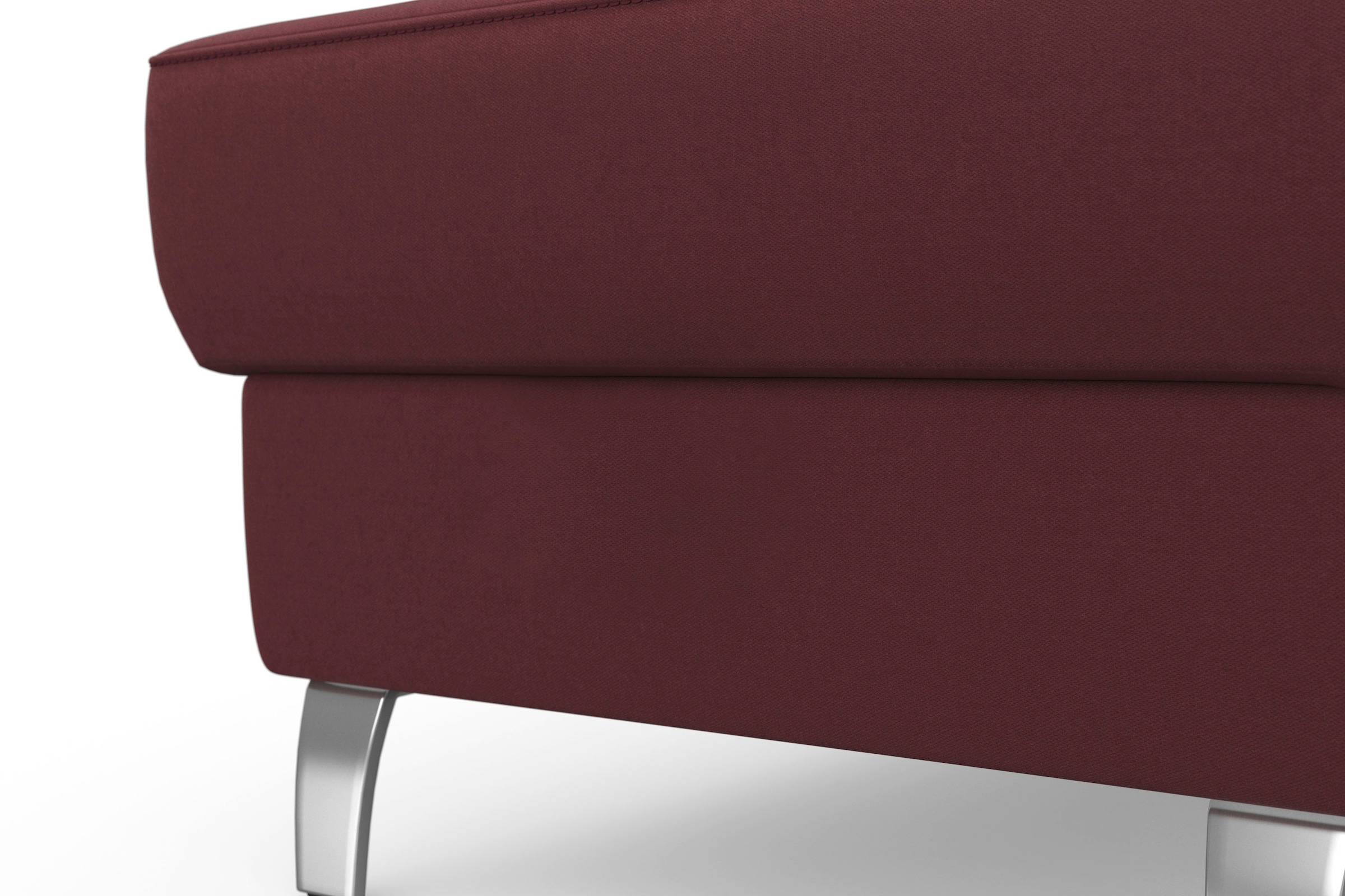 sit&more Ecksofa »Visby L-Form«, wahlweise mit Bettfunktion und Bettkasten, frei im Raum stellbar