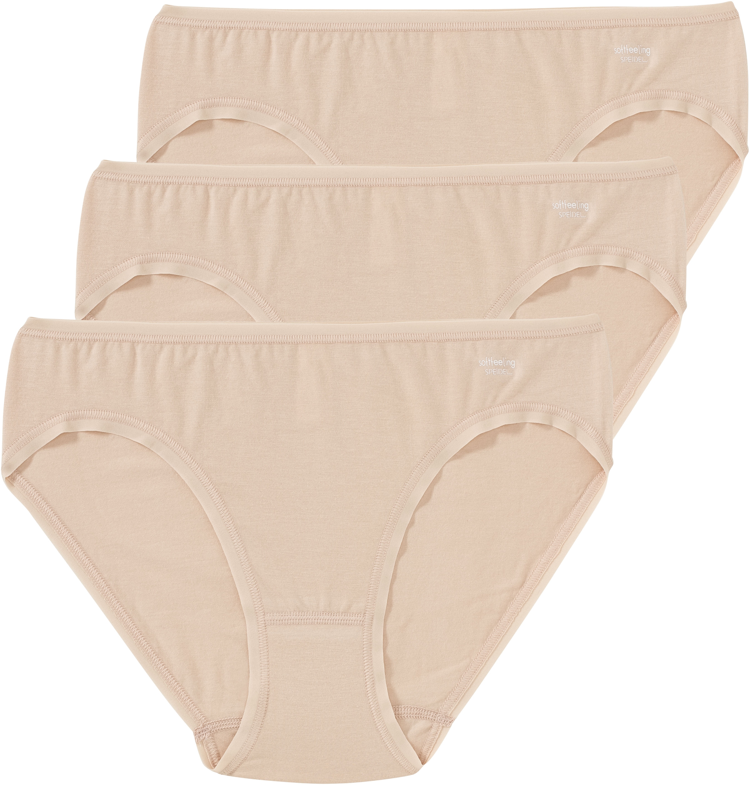 Speidel Minislip »Softfeeling« 3er Pack,  atmungsaktiv, basic, elastisch, bequem, Baumwollmix