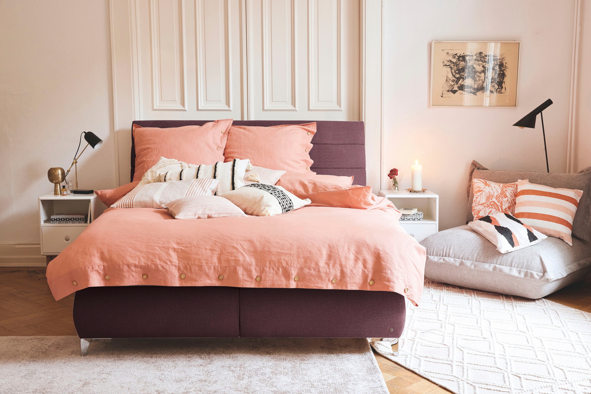 2. Bild von TOM TAILOR HOME Boxspringbett »SOFT LINES BOX«