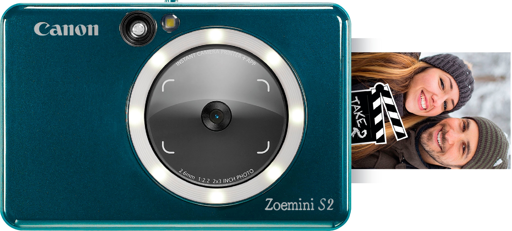 Canon Sofortbildkamera »Zoemini S2«, 8 MP, Bluetooth-NFC