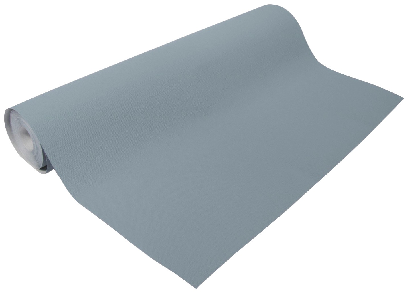 WOW Vliestapete uni Uni - Blau - 10m x 52cm