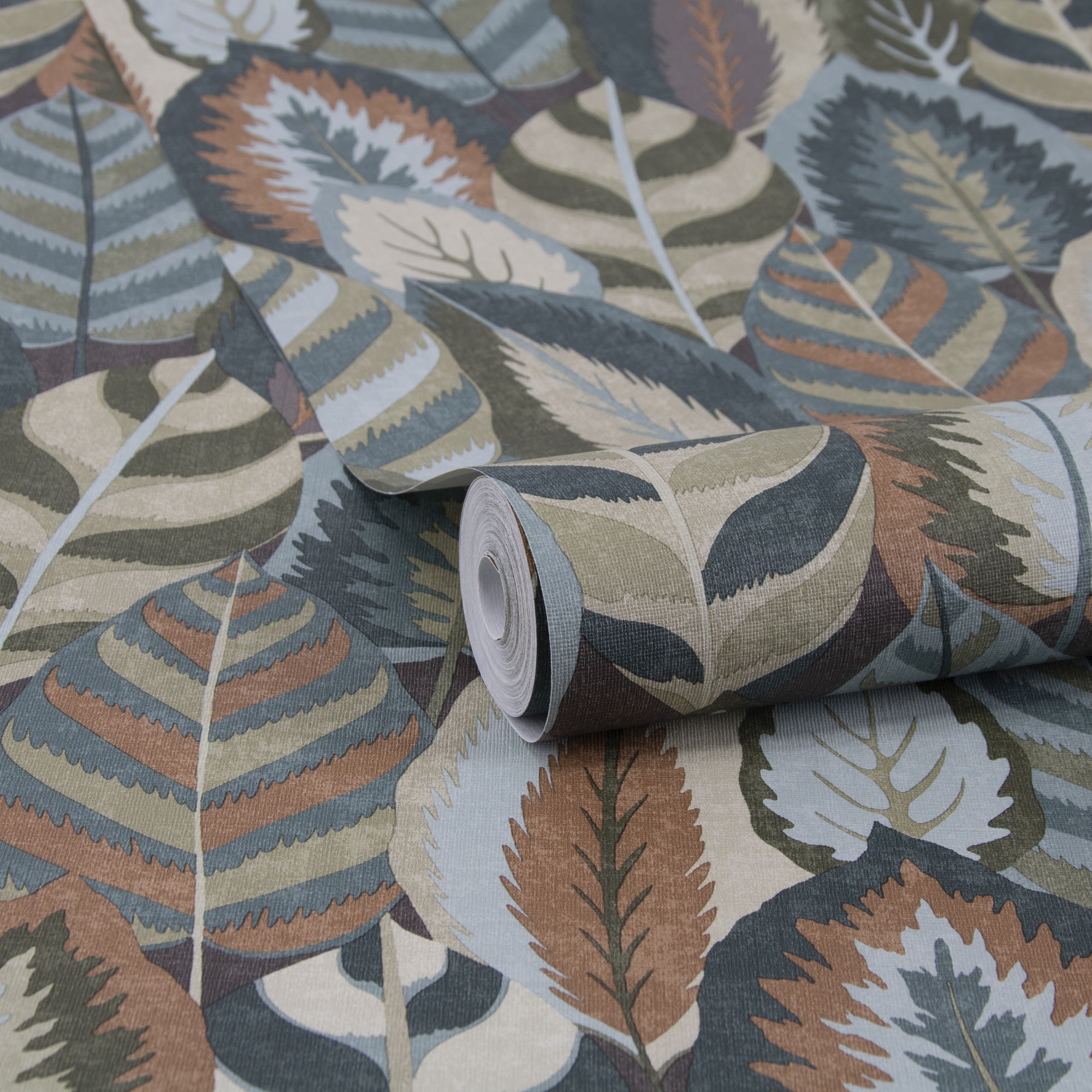 Sublime Vliestapete »ARTY LEAVES TERRA«, botanisch, Design Tapeten