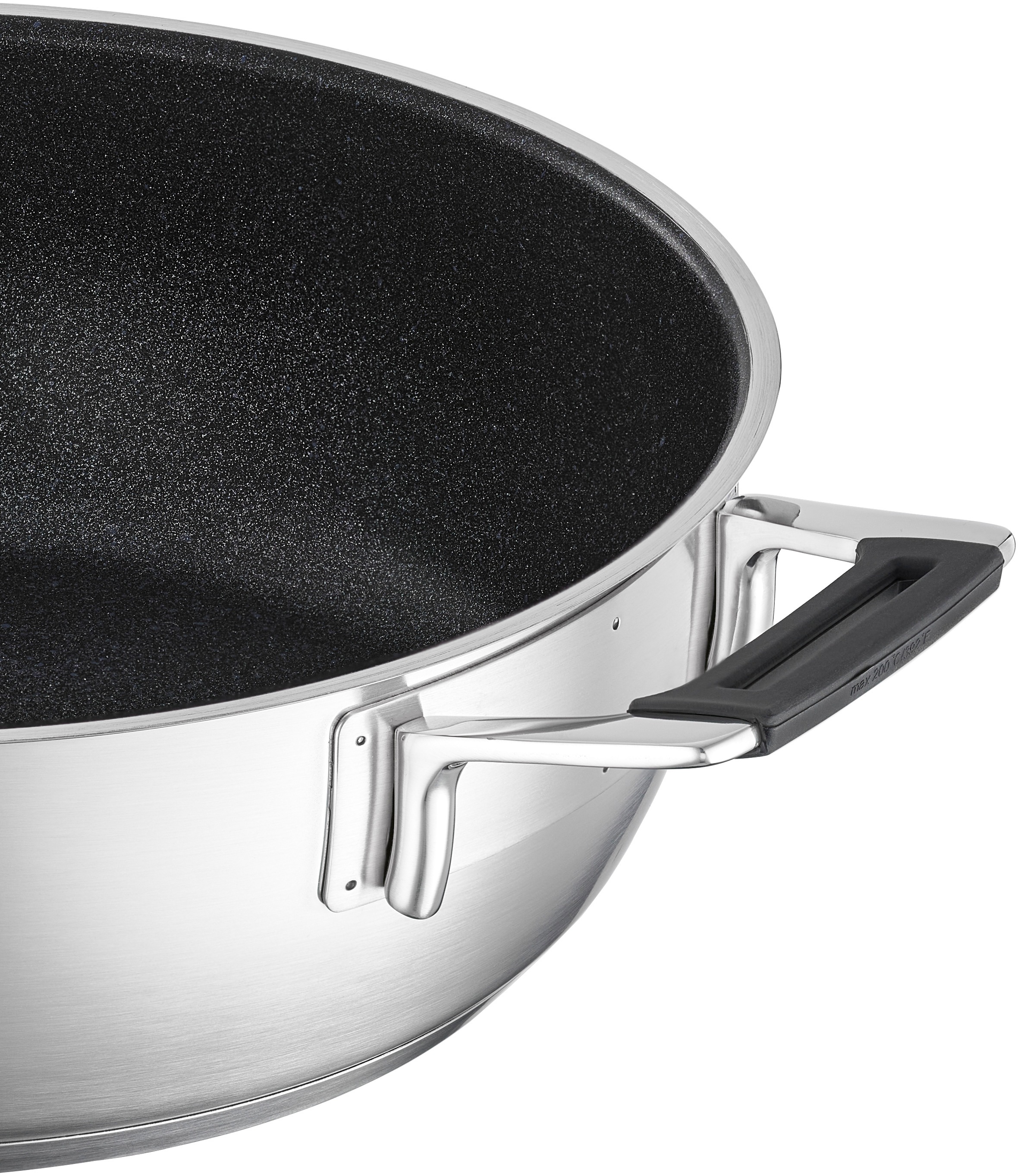 RÖSLE Servierpfanne »SILENCE PRO« Edelstahl 18/10 1 Stk. tlg. mit Premium-A günstig online kaufen